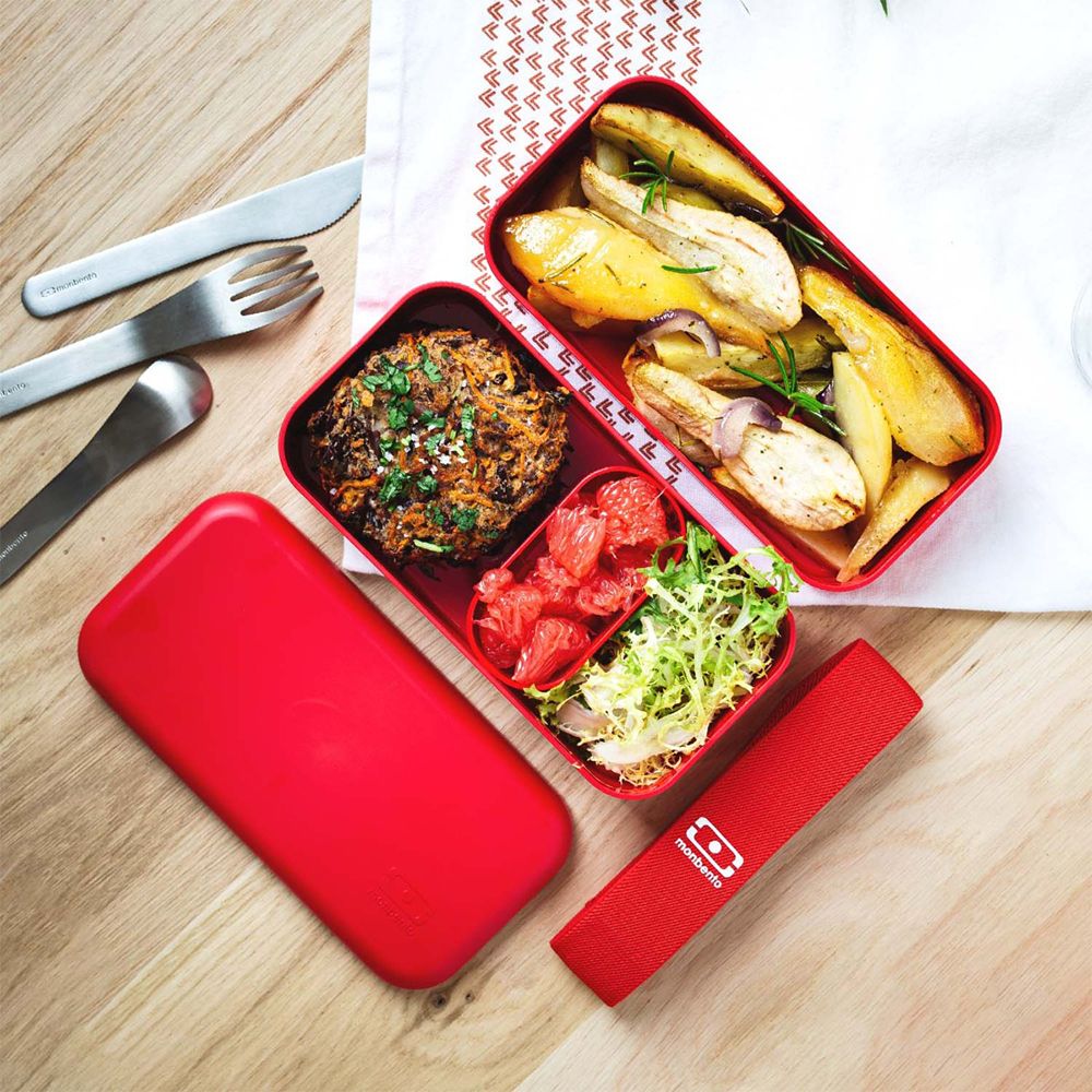 monbento - Original Bento Box podium red monbento - Original Bento Box podium red