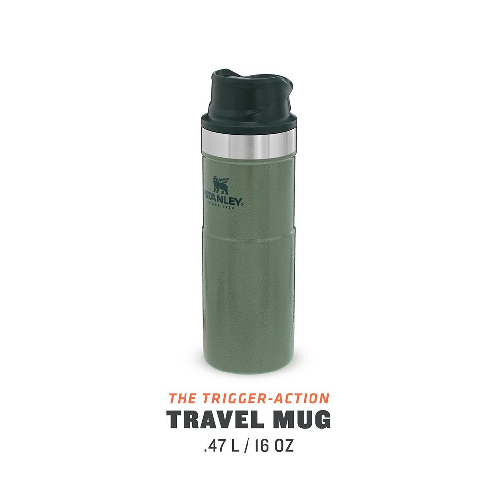Stanley - Classic Trigger-Action Travel Mug 0,473 L - green