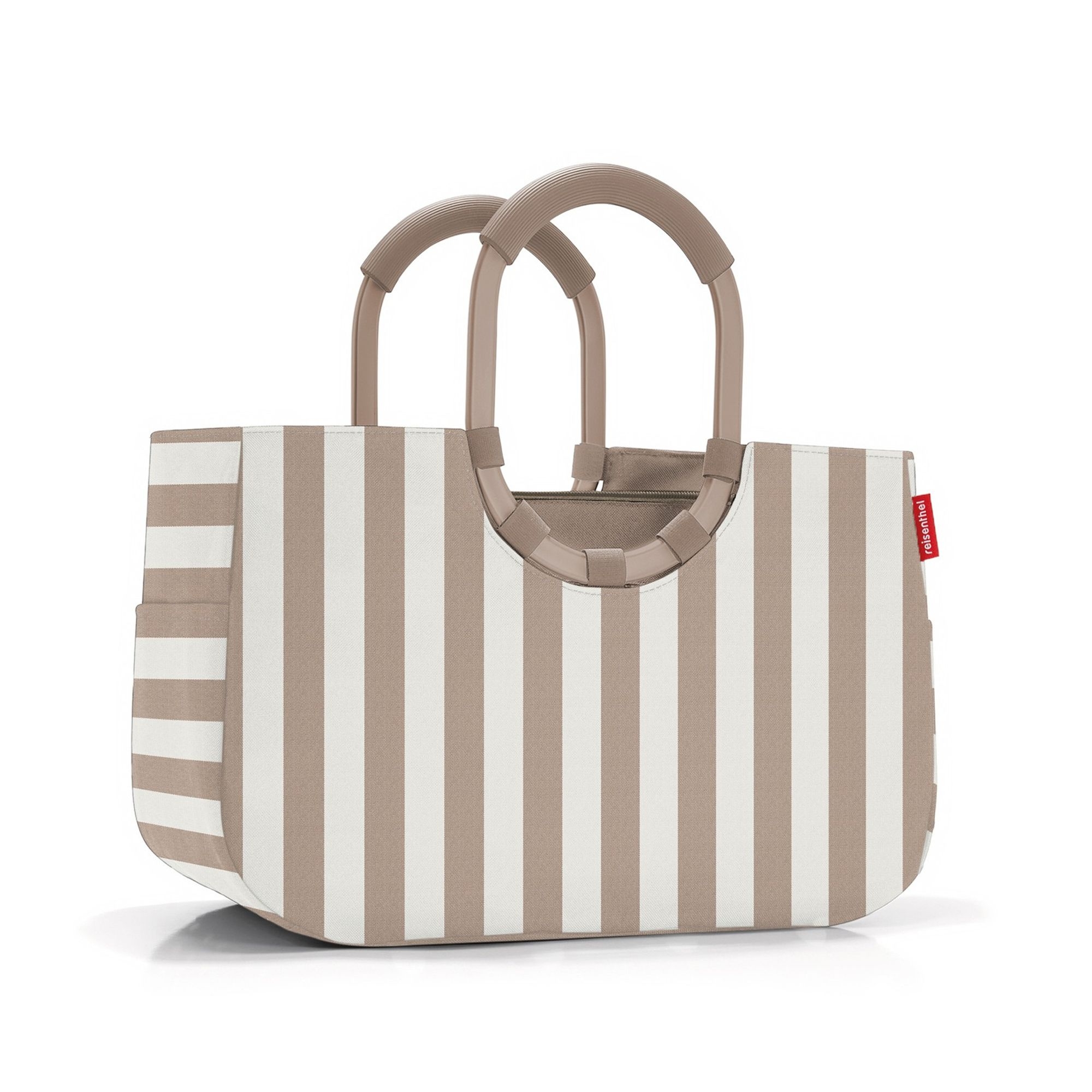 reisenthel - loopshopper M - summerstripes coffee