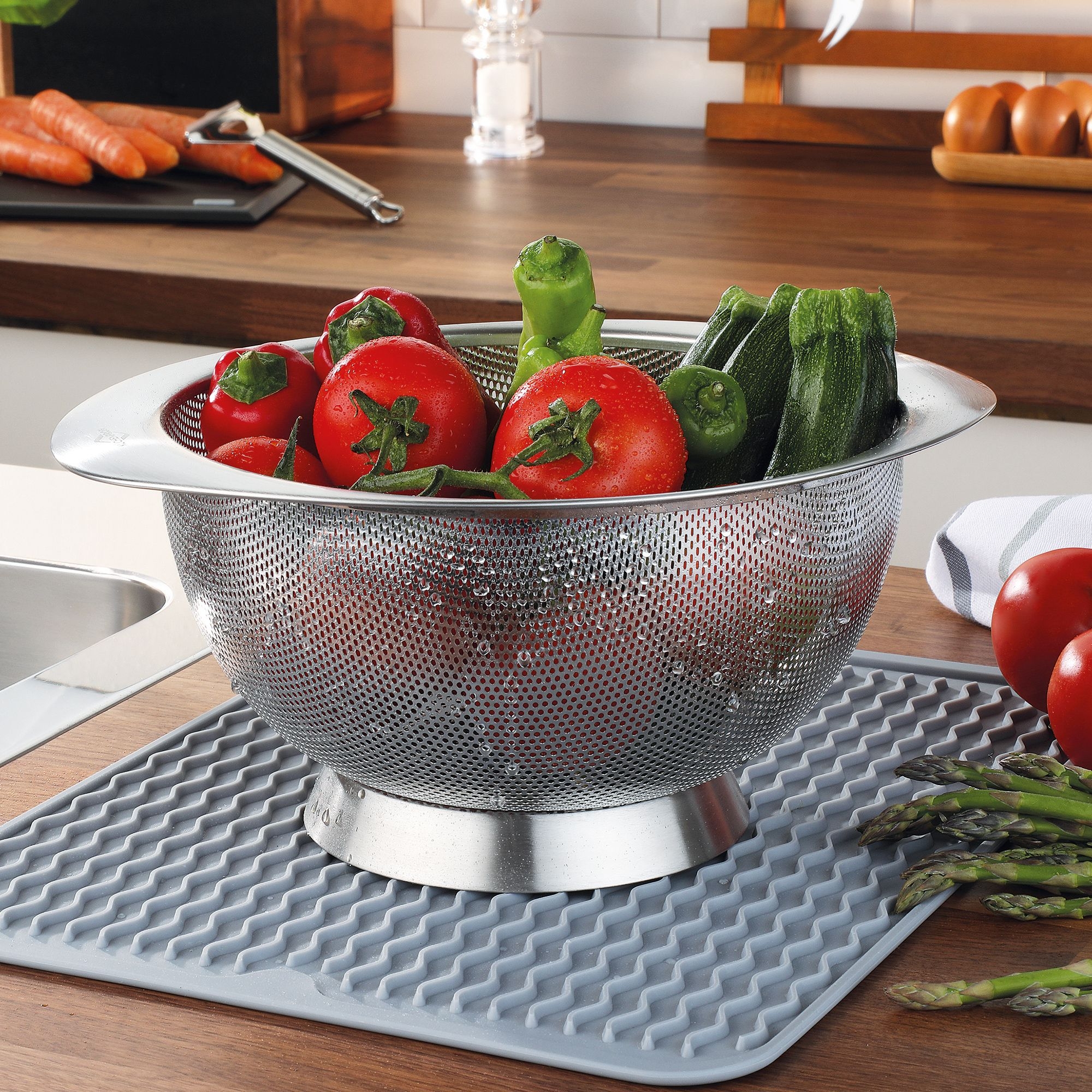 Küchenprofi - Seiher mit Standfuß DELUXE - 26 cm