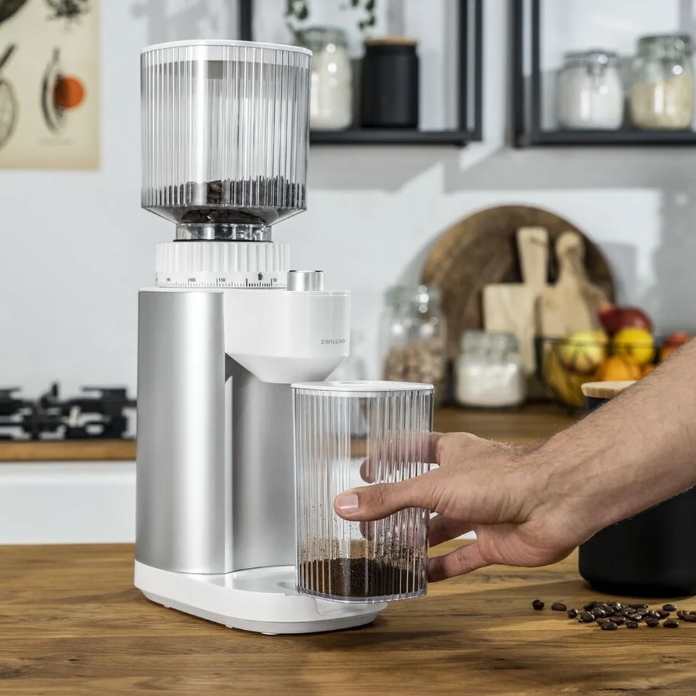ZWILLING - Coffee grinder | ENFINIGY | Silver-White ZWILLING - Coffee grinder | ENFINIGY | Silver-White