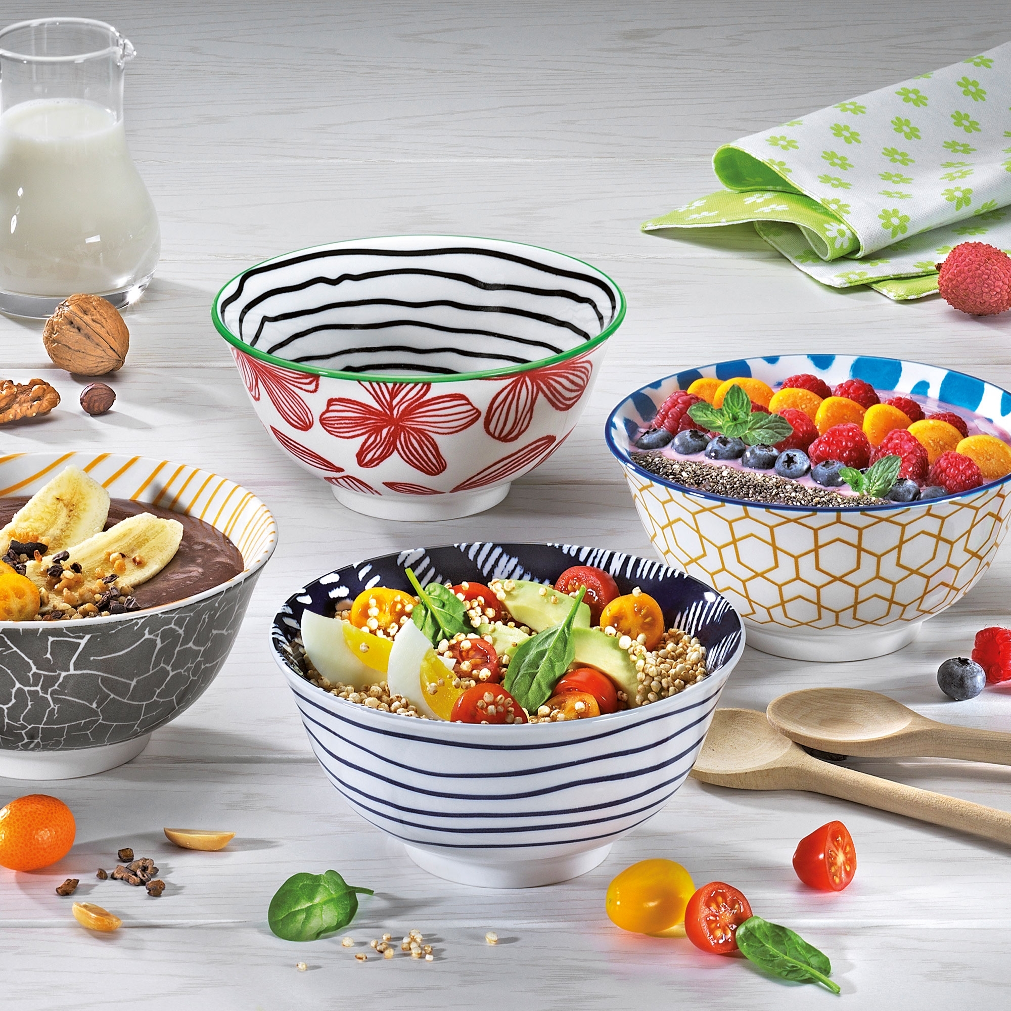 Cilio - Bowl AMICI - Waben 15,5 cm