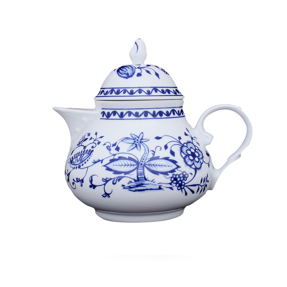 Triptis - Romantika - onion pattern - tea pot 1 L