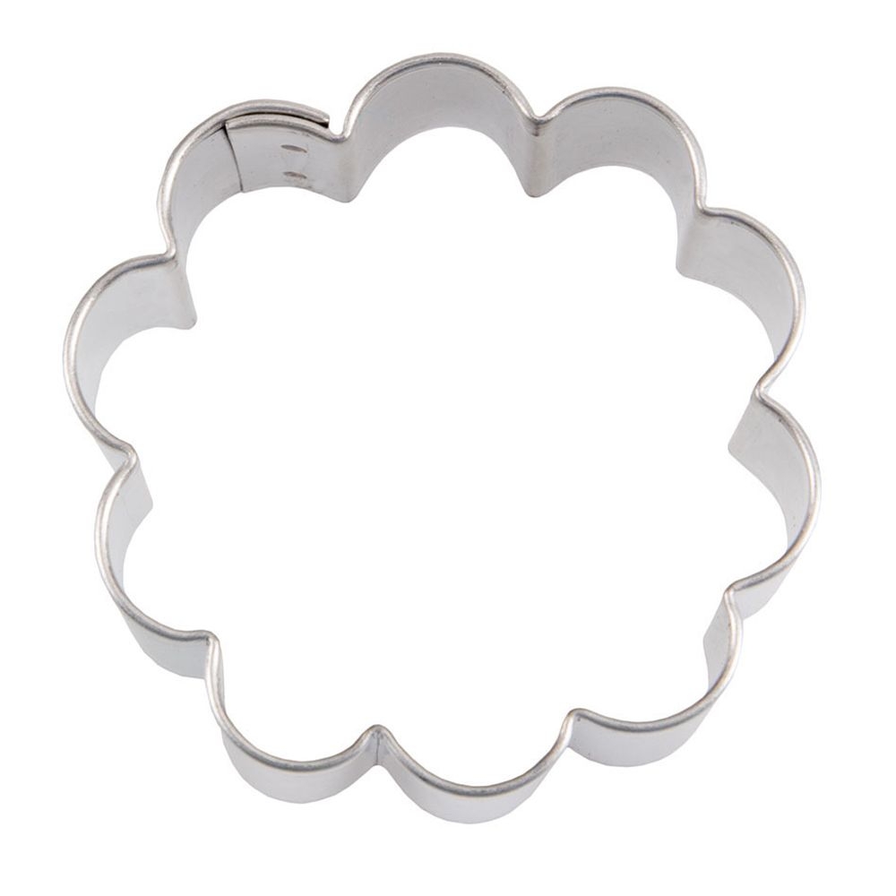 Städter - Cookie Cutter Rosette corrugated - 4 cm