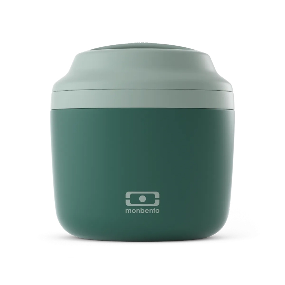 monbento - MB Element - Isothermal Lunchbox, bi color green