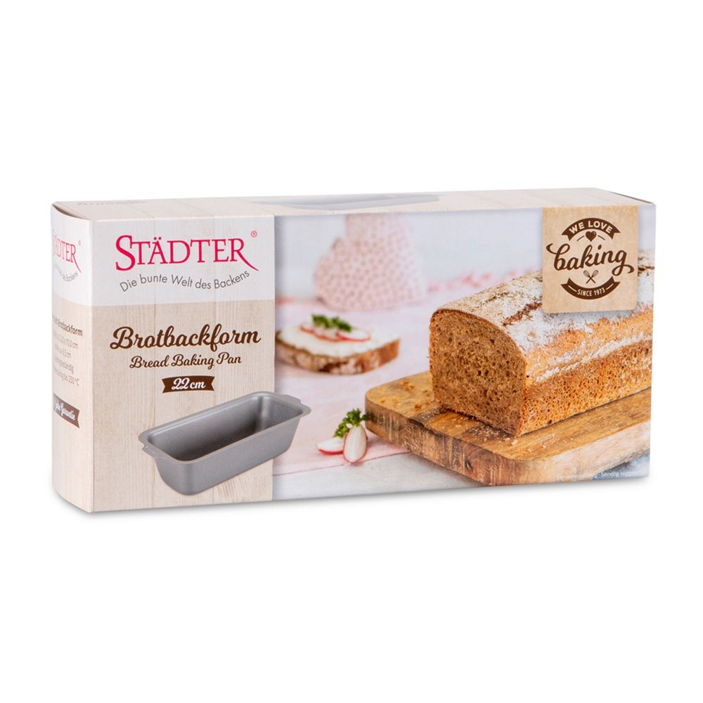 Städter - We-Love-Baking Bread baking pan 22 x 10 x 6,5 cm