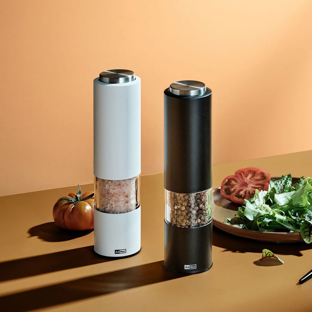 AdHoc electric pepper and salt mill TROPICA black