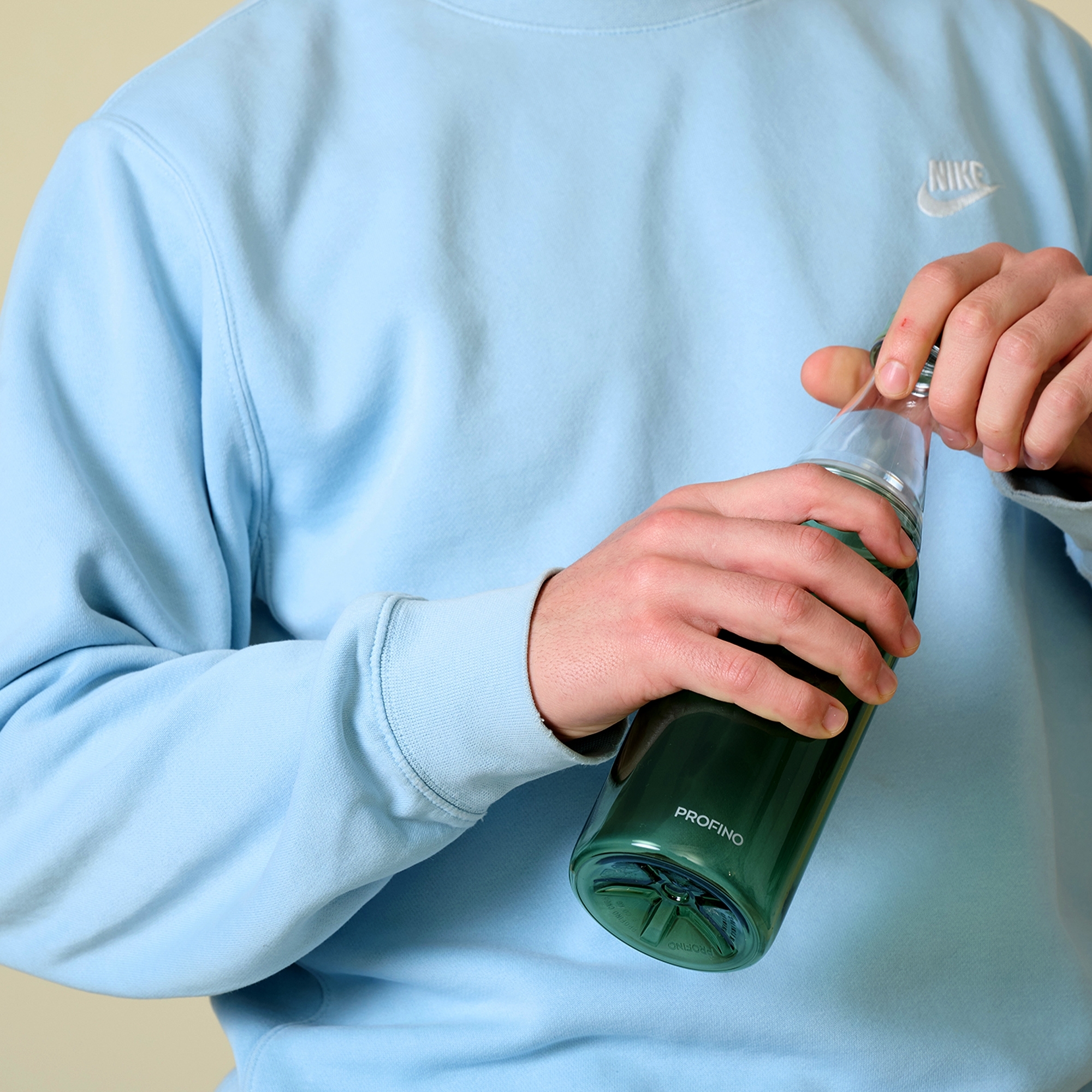 Profino - Wasserflasche Sparkle - Grün
