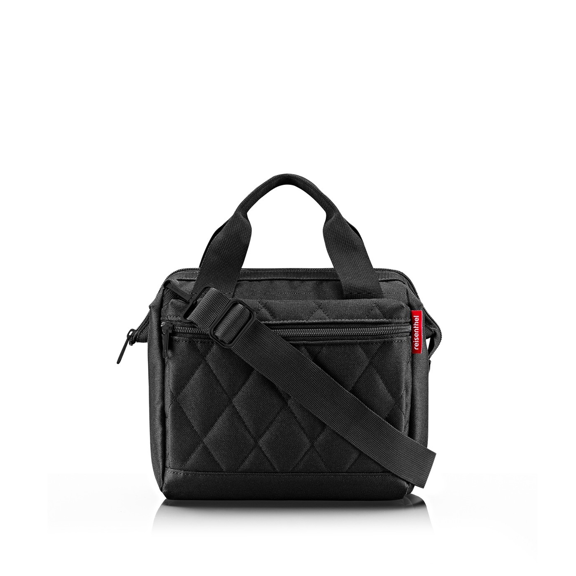 reisenthel - allrounder cross - rhombus black reisenthel - allrounder cross - rhombus black