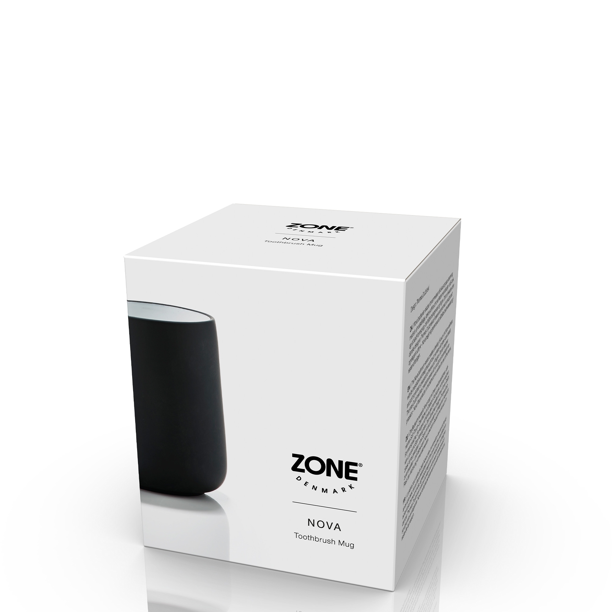 Zone - Nova Zahbürstenbecher - Black