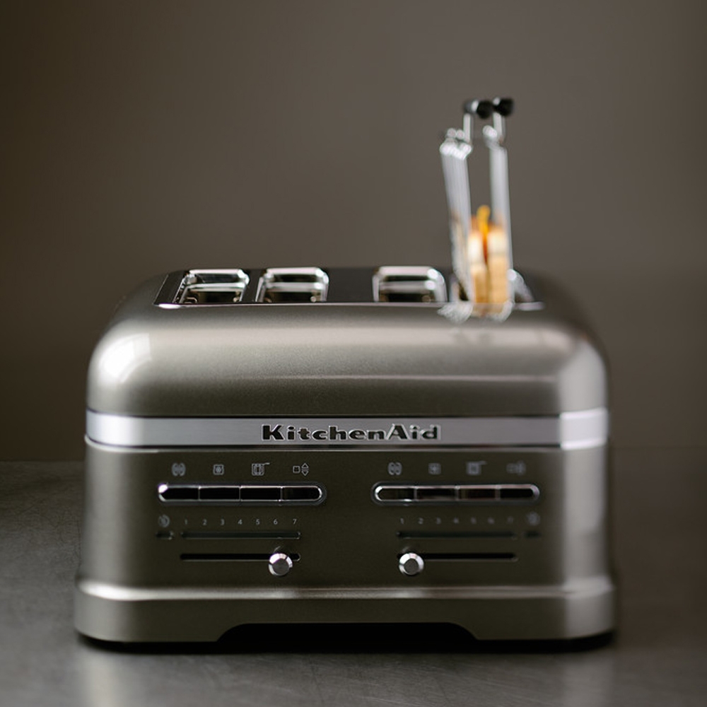 KitchenAid - Artisan 4-slot Toaster - Medallion Silver