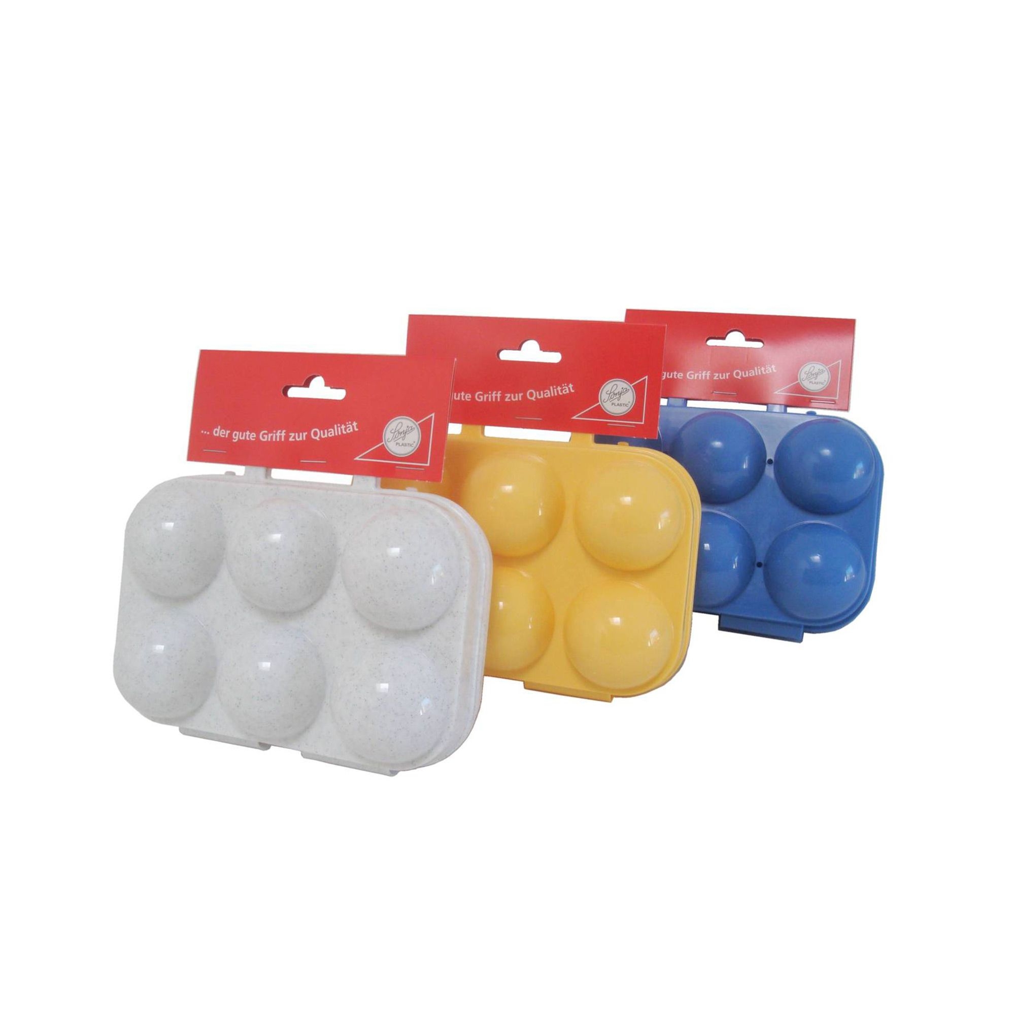 Sonja Plastic - Eierträger 6-fach - pastell-blau