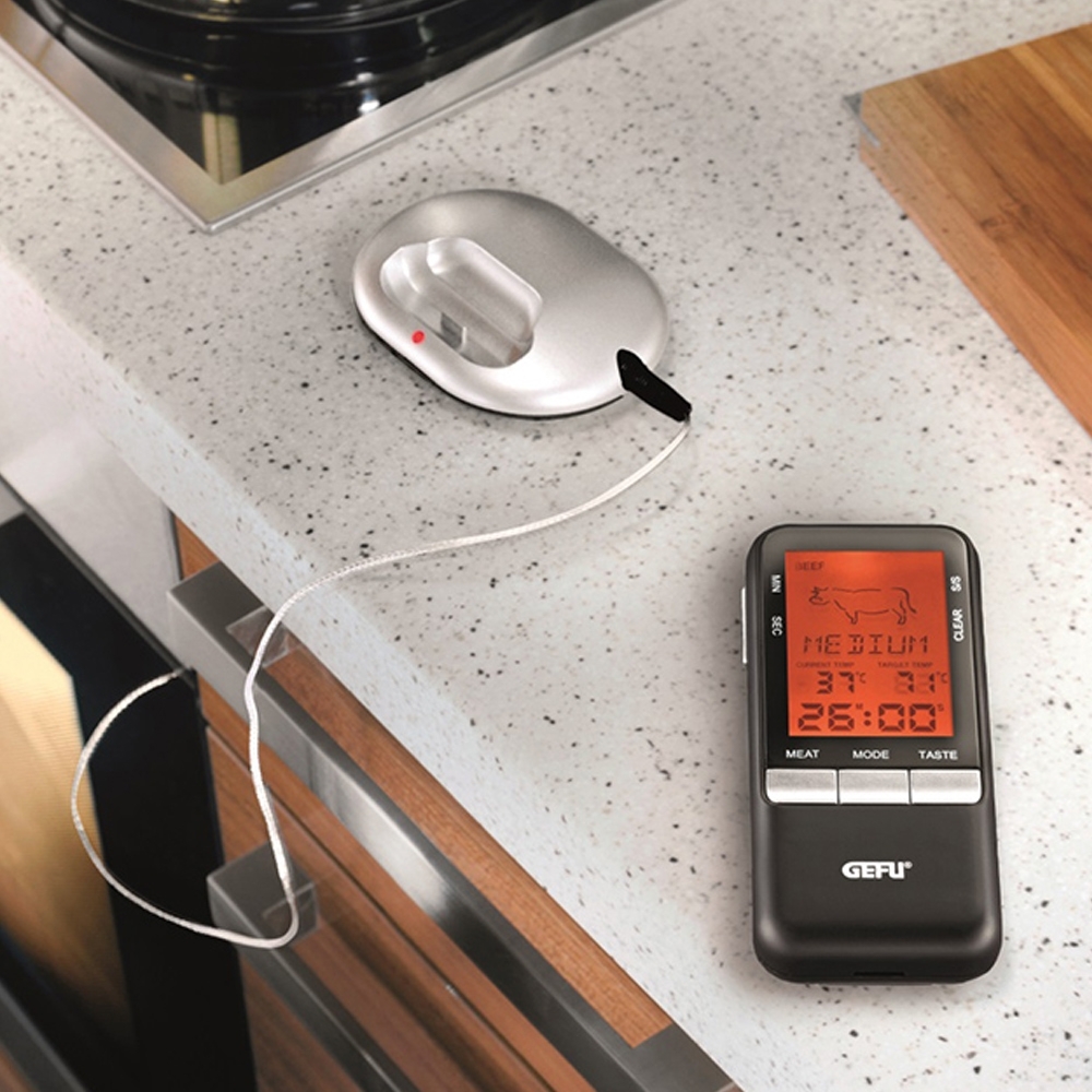 Gefu - Digitales Funk-Bratenthemometer mit Timer Gefu - Digitales Funk-Bratenthemometer mit Timer