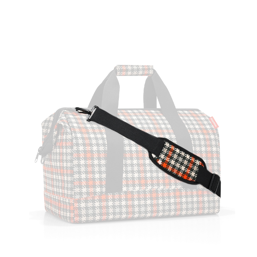 reisenthel - carrying strap allrounder M & L - glencheck red reisenthel - carrying strap allrounder M & L - glencheck red