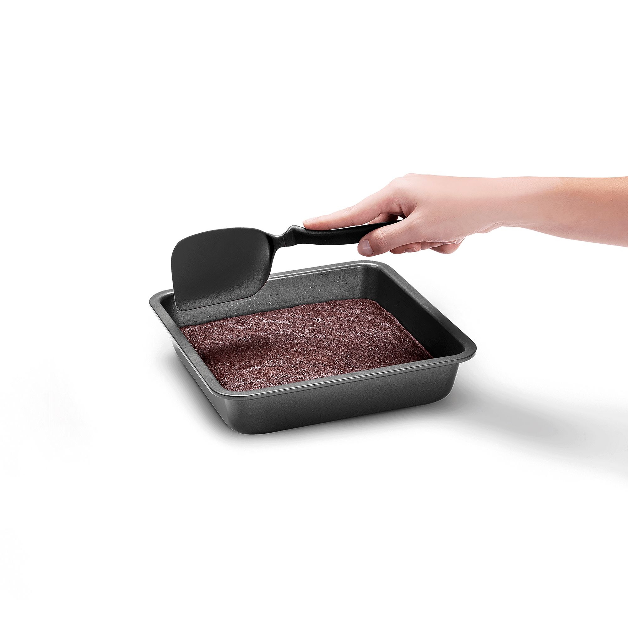Dreamfarm - Mini Chopula, 24 cm - Silikonwender, schwarz