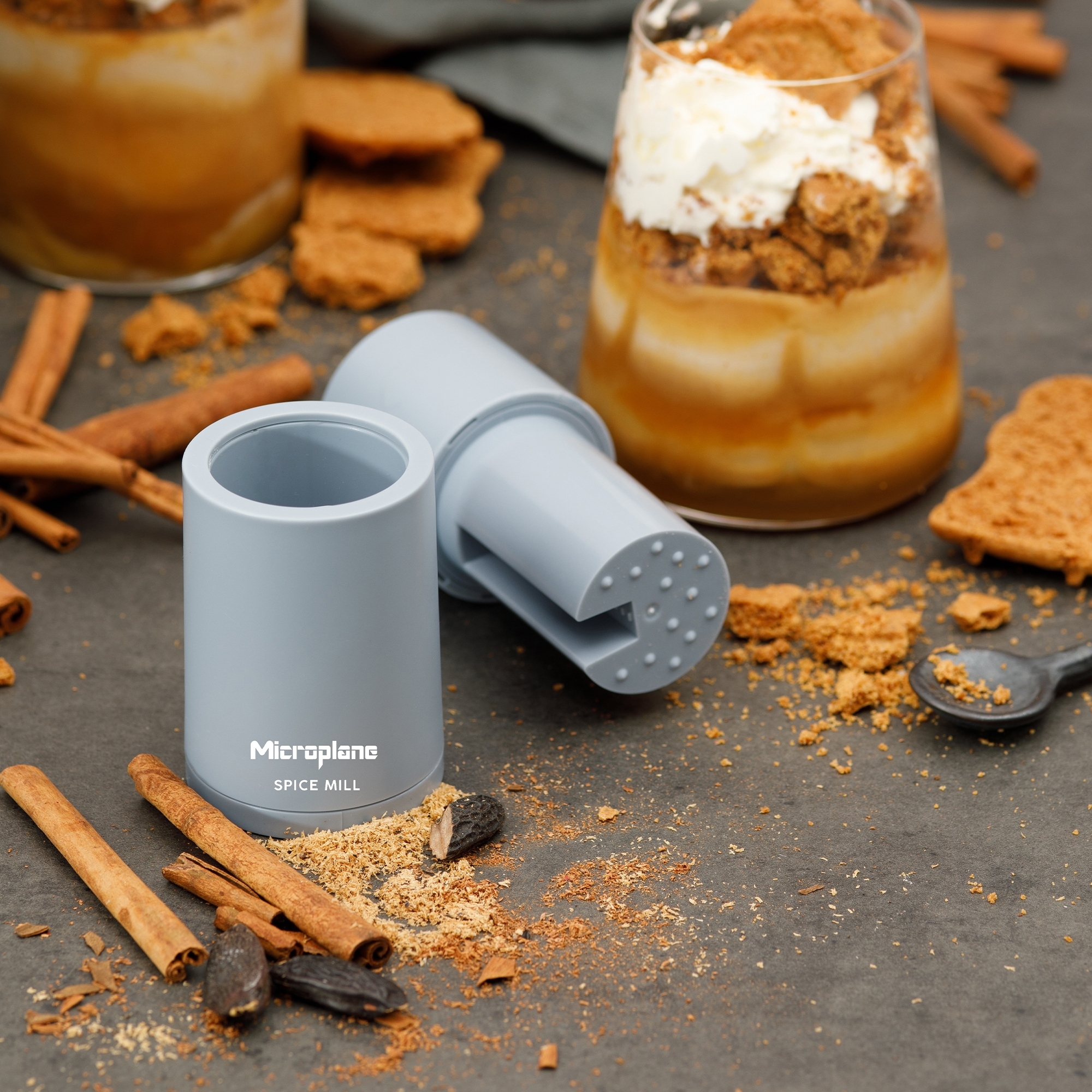 Microplane - Muskatmühle 2in1 - Sky Blue Microplane - Muskatmühle 2in1 - Sky Blue