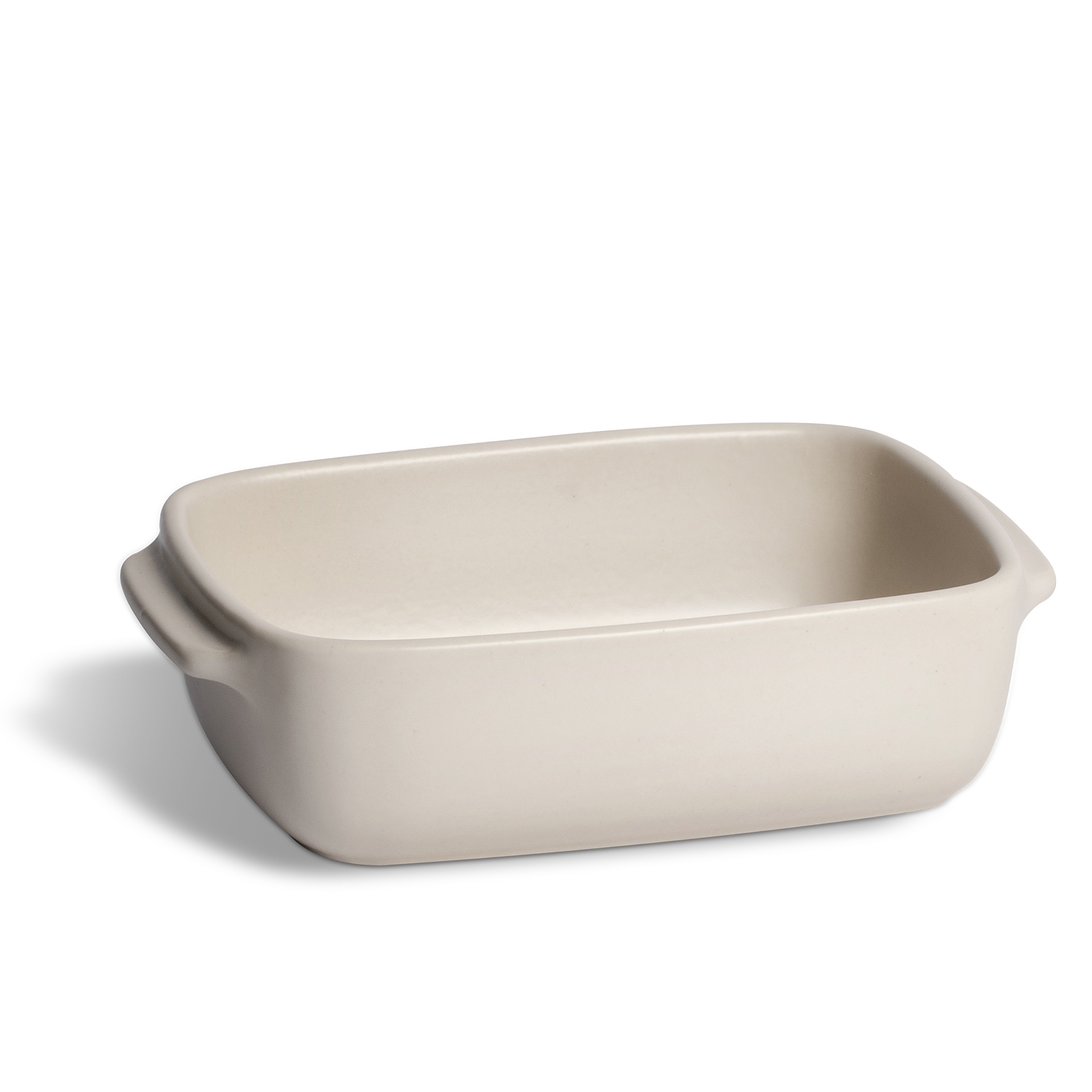 Emile Henry - SOLO Mini-Schale rechteckig 18 x 12 cm I 600 ml - Opale