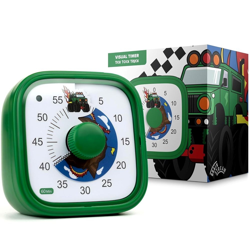 Brainstream - Visual Timer | Tick Tock Truck - 60 Minuten Brainstream - Visual Timer | Tick Tock Truck - 60 Minuten