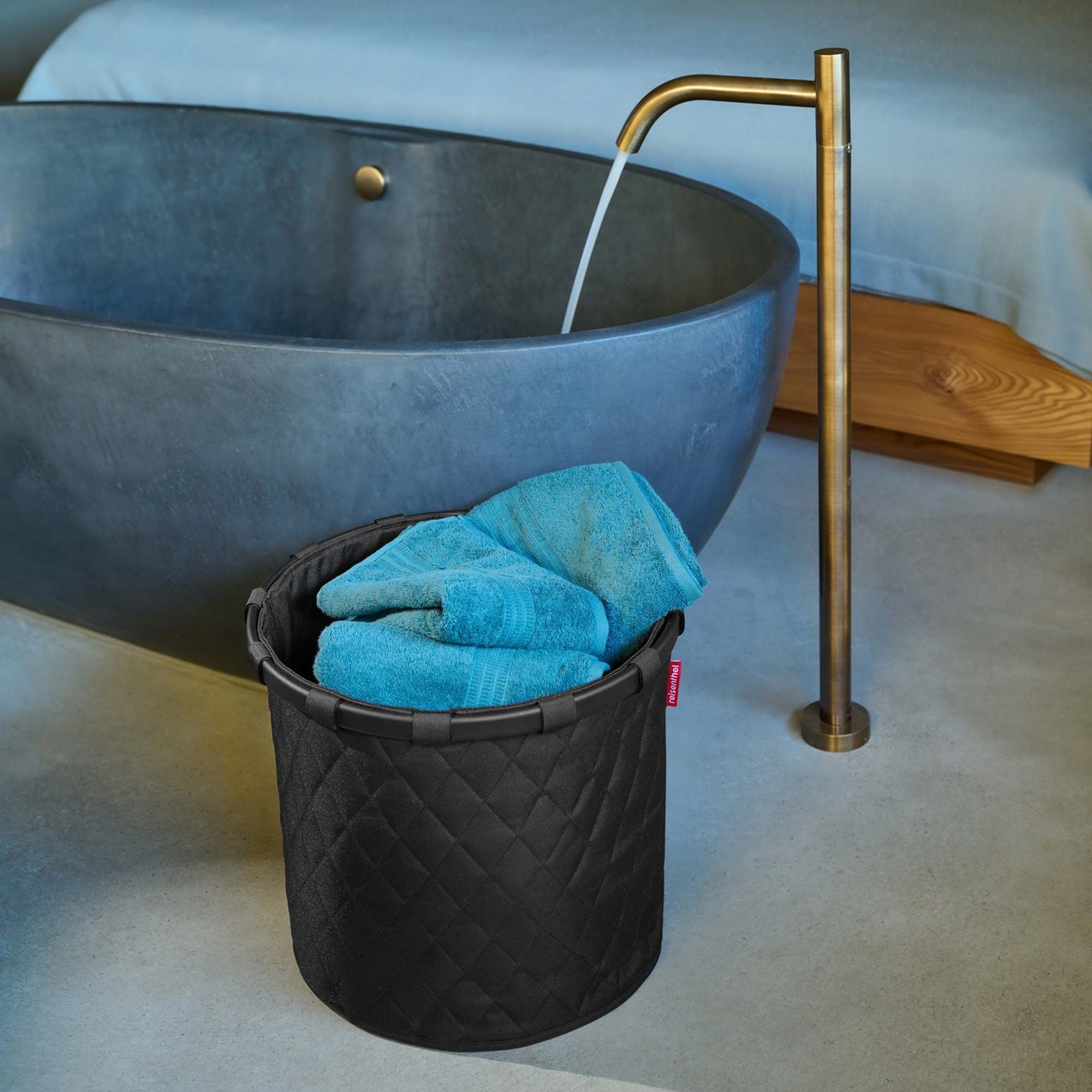 reisenthel - homebasket M - frame rhombus black reisenthel - homebasket M - frame rhombus black