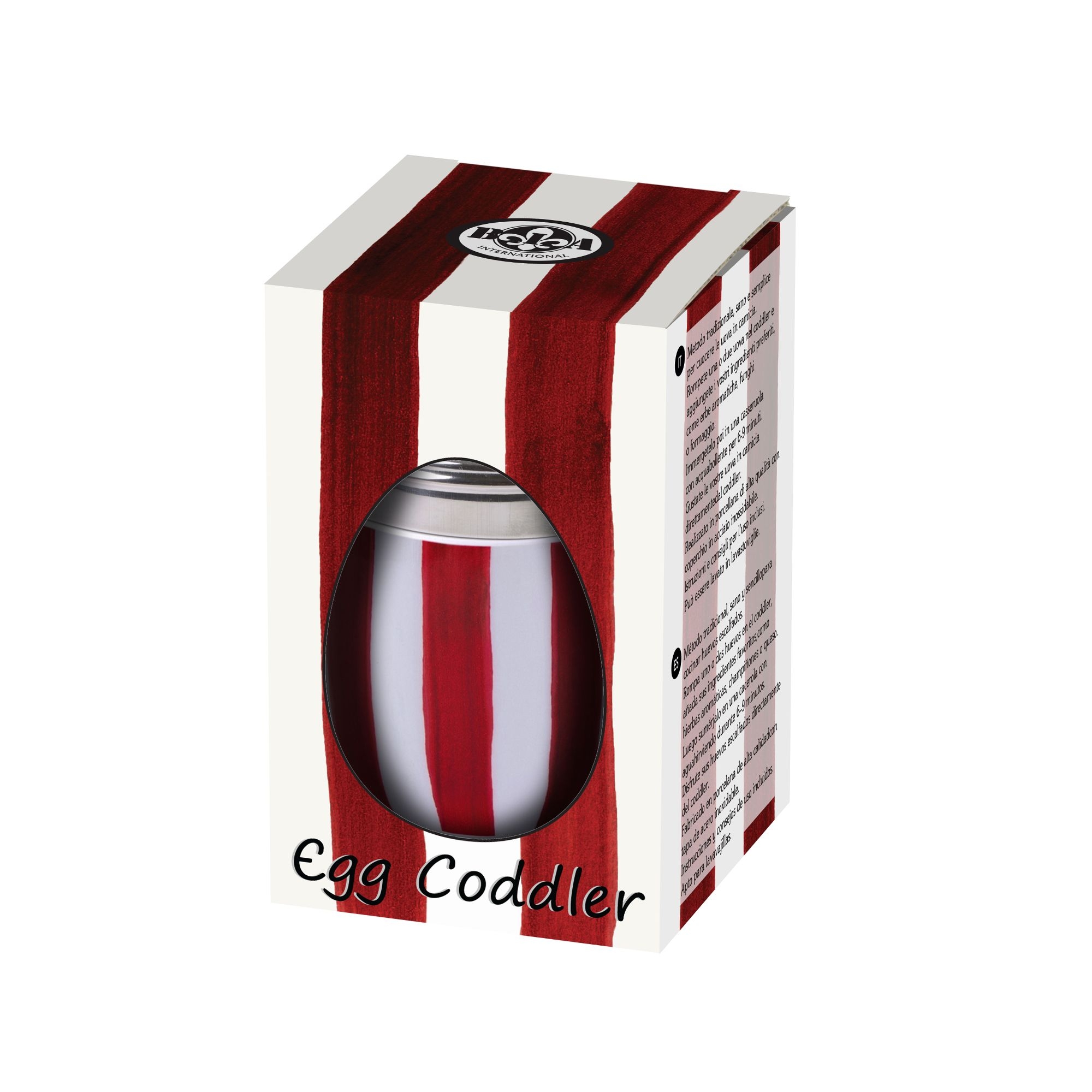 BIA - Egg Coddler - Stripes Red