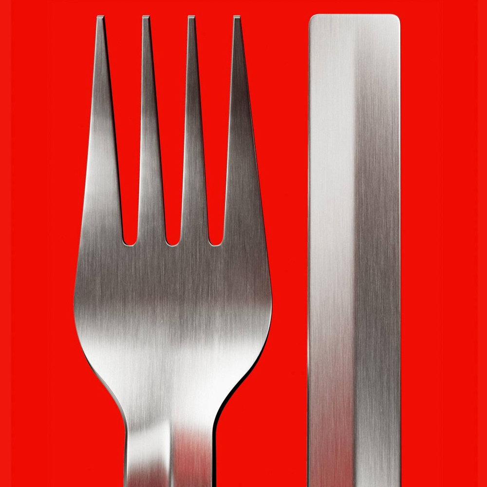Mono V - Cutlery set, 4 pcs.