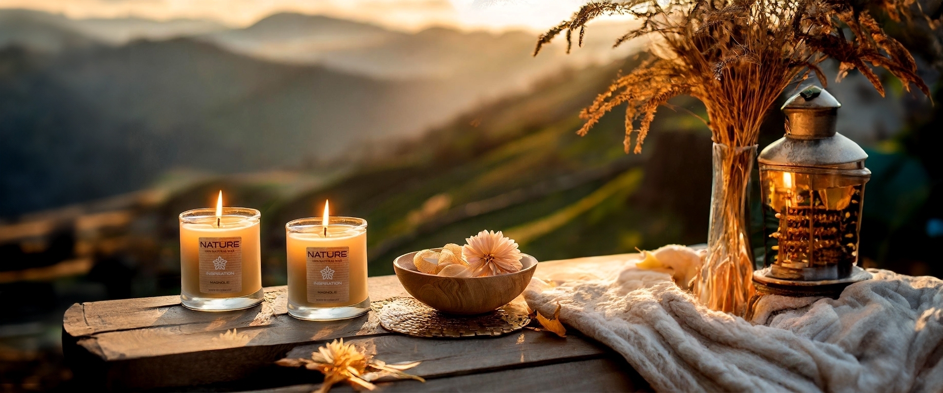 SCENTED CANDLES