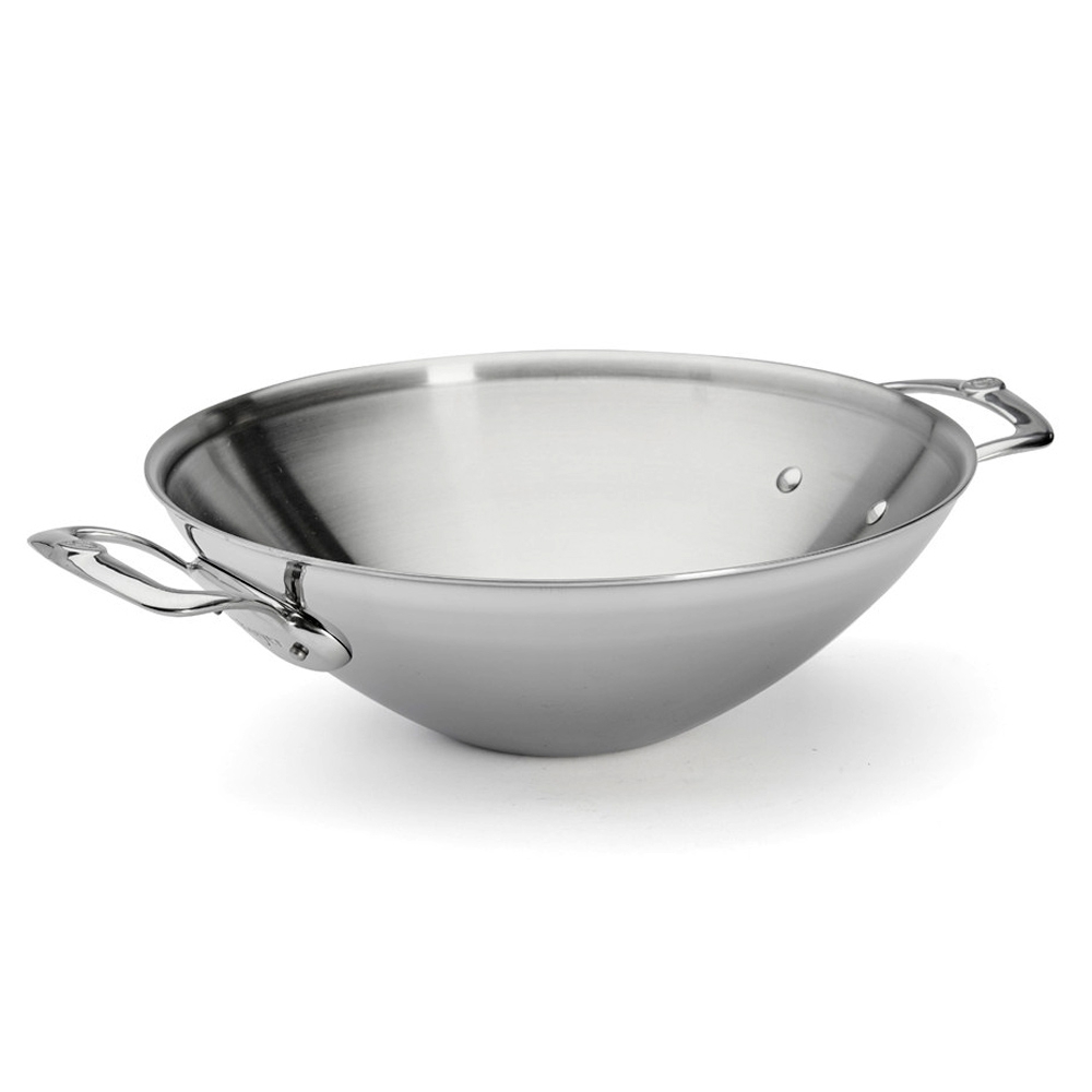 de Buyer - Stainless Steel WOK 32 cm - AFFINITY de Buyer - Stainless Steel WOK 32 cm - AFFINITY