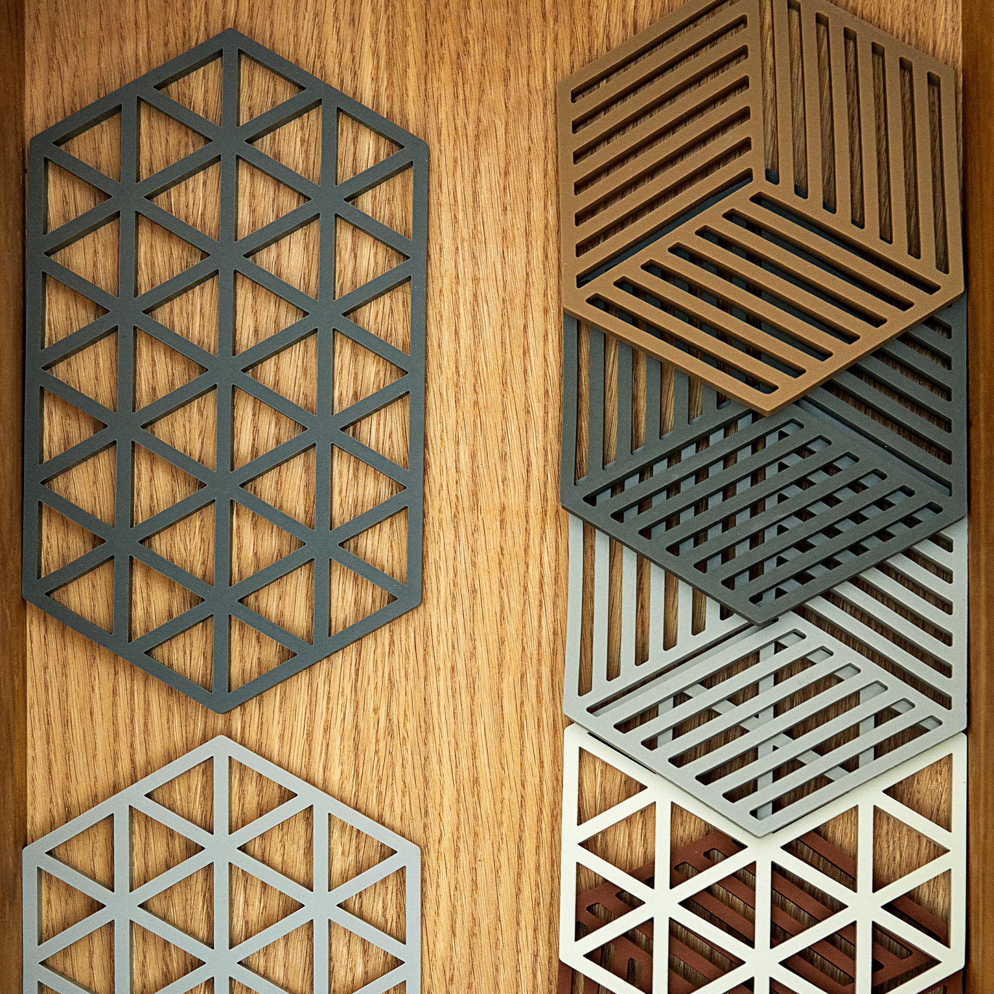 Zone - Hexagon Trivet - Terracotta