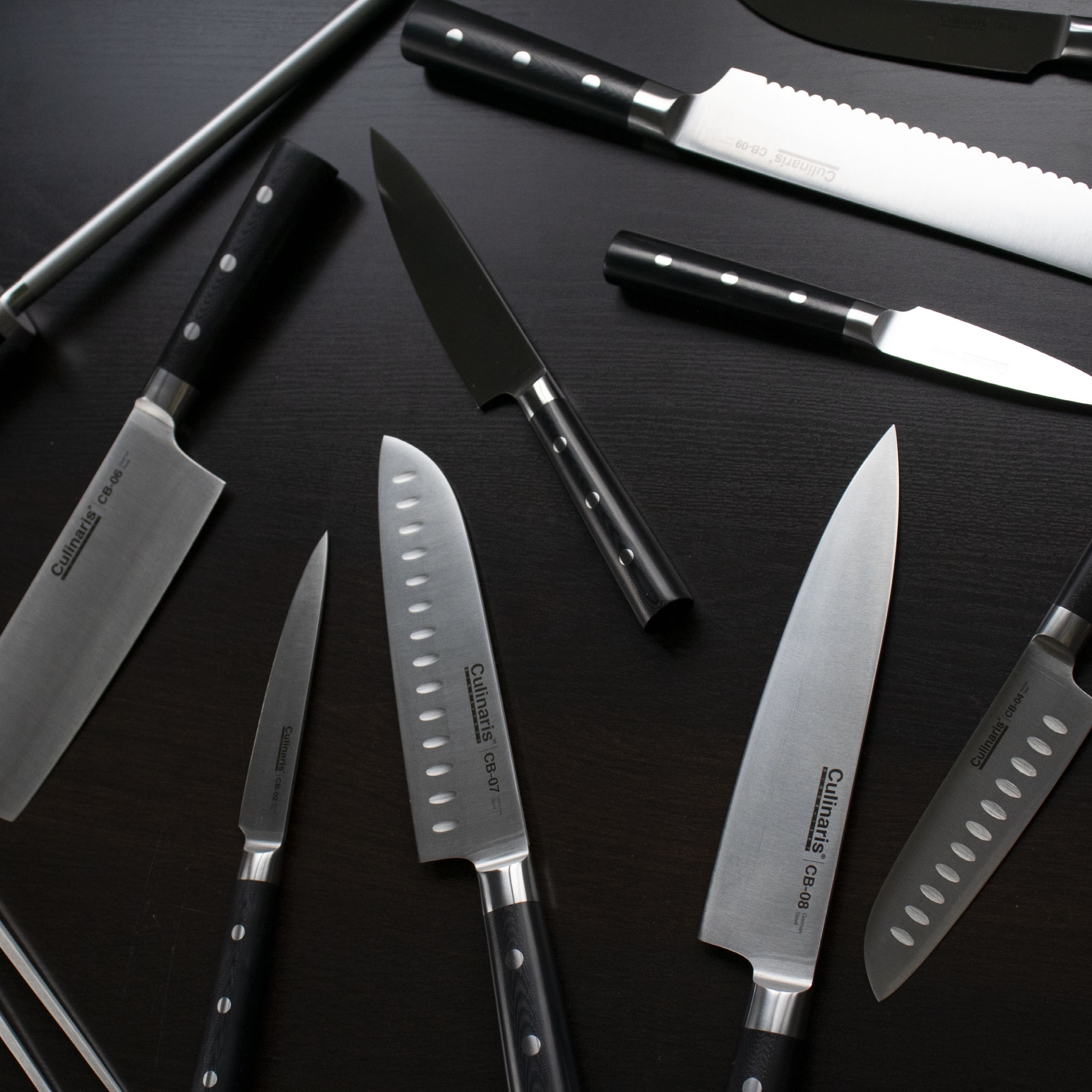 Brotmesser - Black Serie - 25 cm - CB-09 | Culinaris Brotmesser - Black Serie - 25 cm - CB-09 | Culinaris
