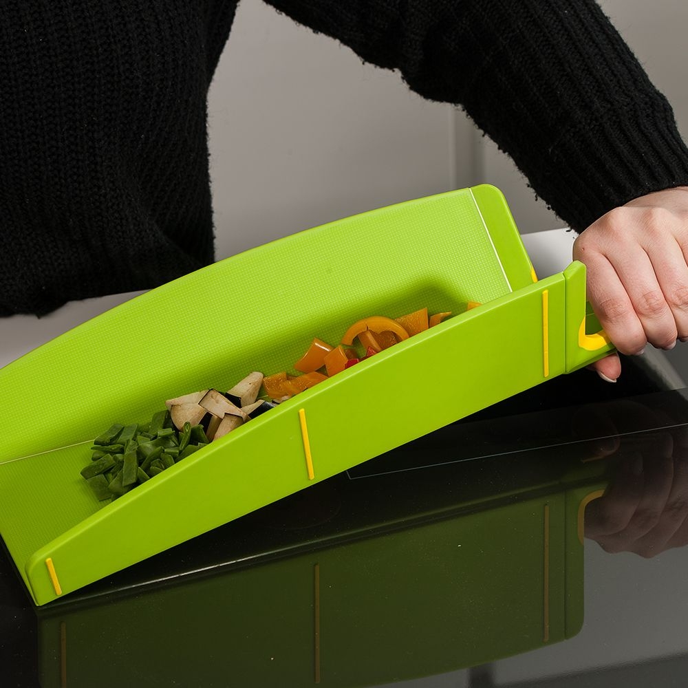 Kochblume - folding cutting board 42 x 24,5 cm, lime Kochblume - folding cutting board 42 x 24,5 cm, lime