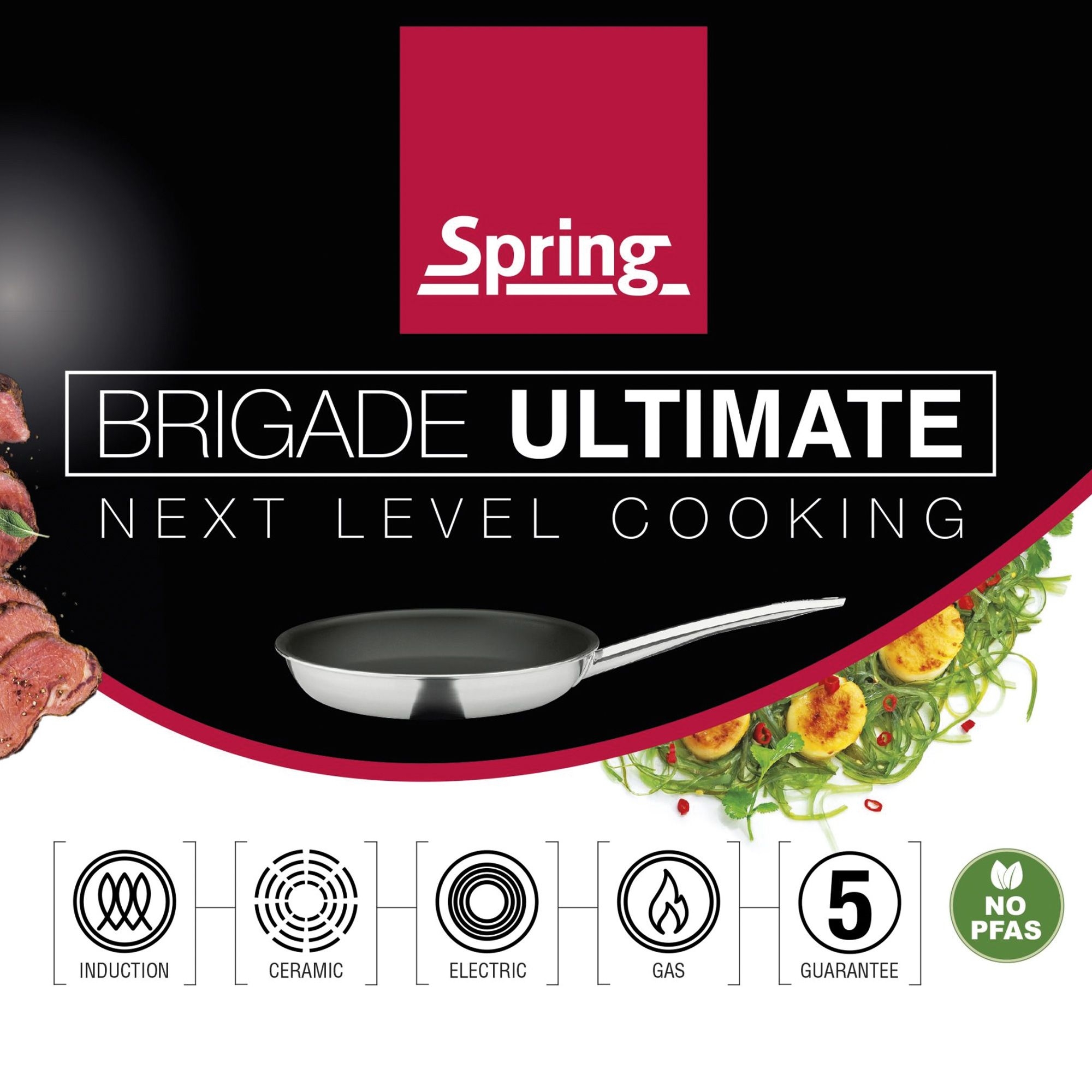 Spring - Serving pan XL Brigade Ultimate - 28cm