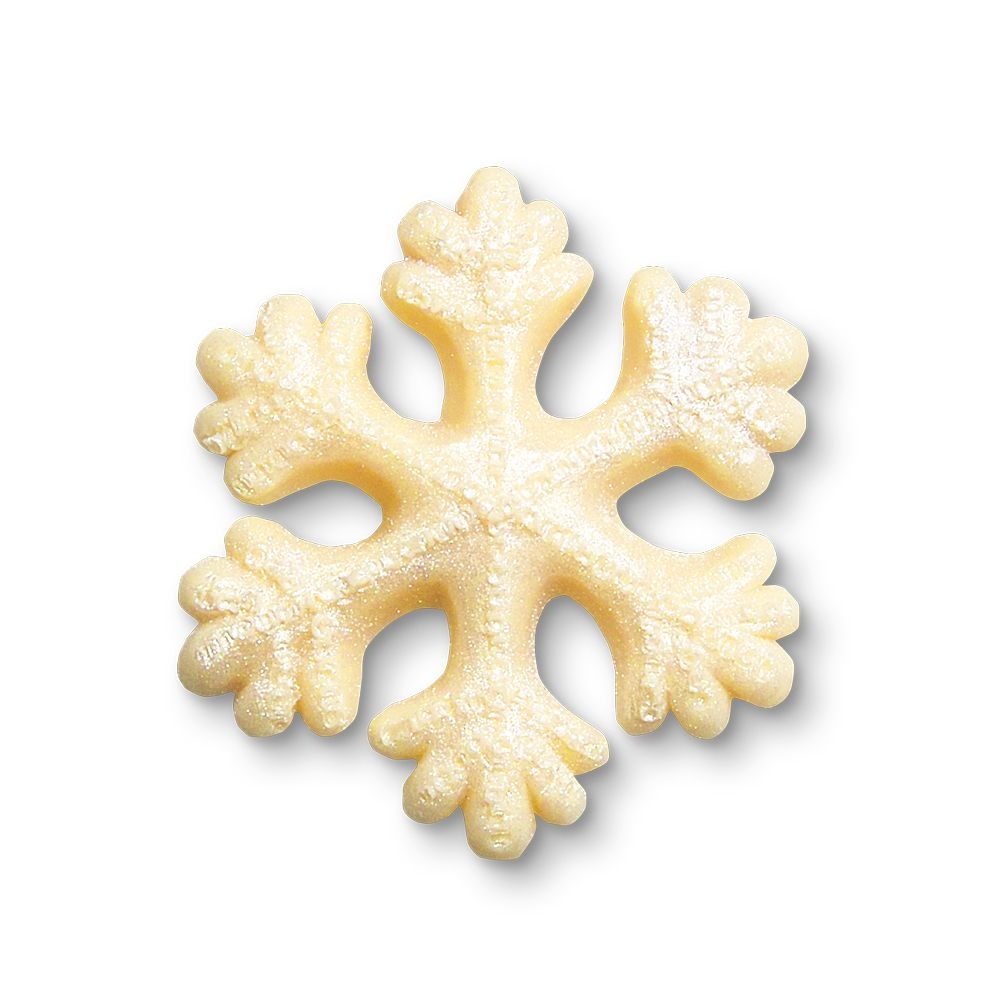 Städter - Fondant mould Snowflake - 6,5 cm - relief shape