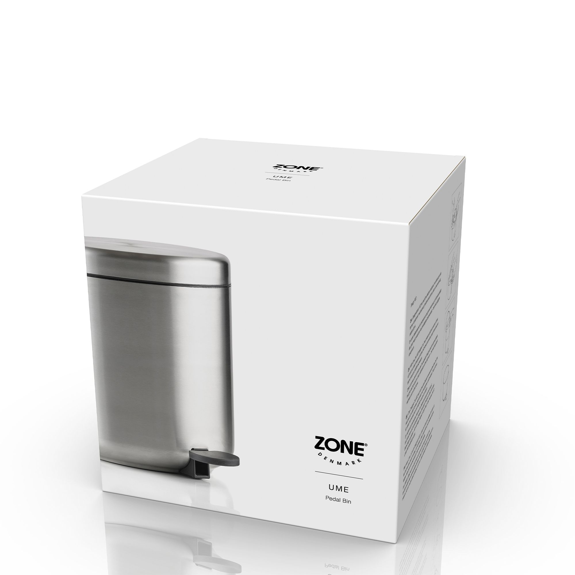 Zone - Ume Pedaleimer - Stahl