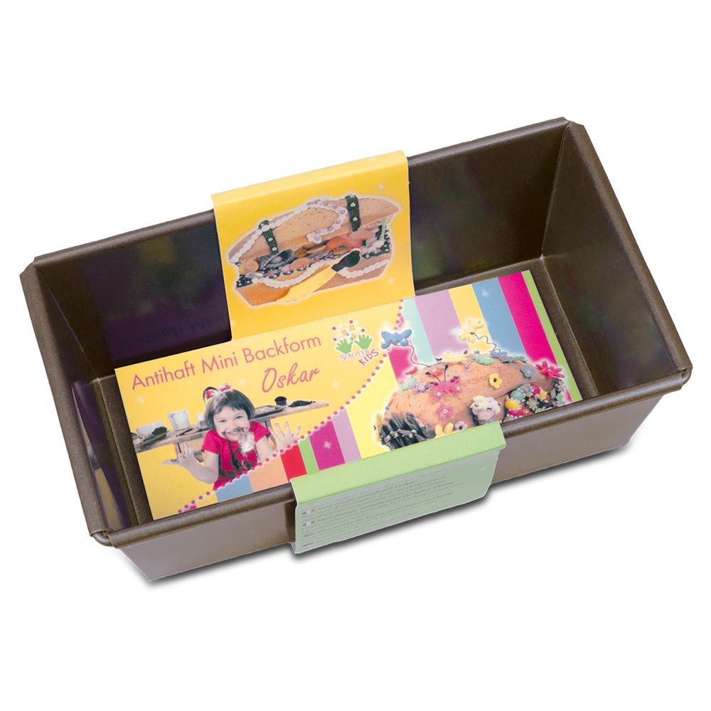 Städter - Kids Form Oskar theloaf pan - 15 x 8 x 5 cm - mini Städter - Kids Form Oskar theloaf pan - 15 x 8 x 5 cm - mini