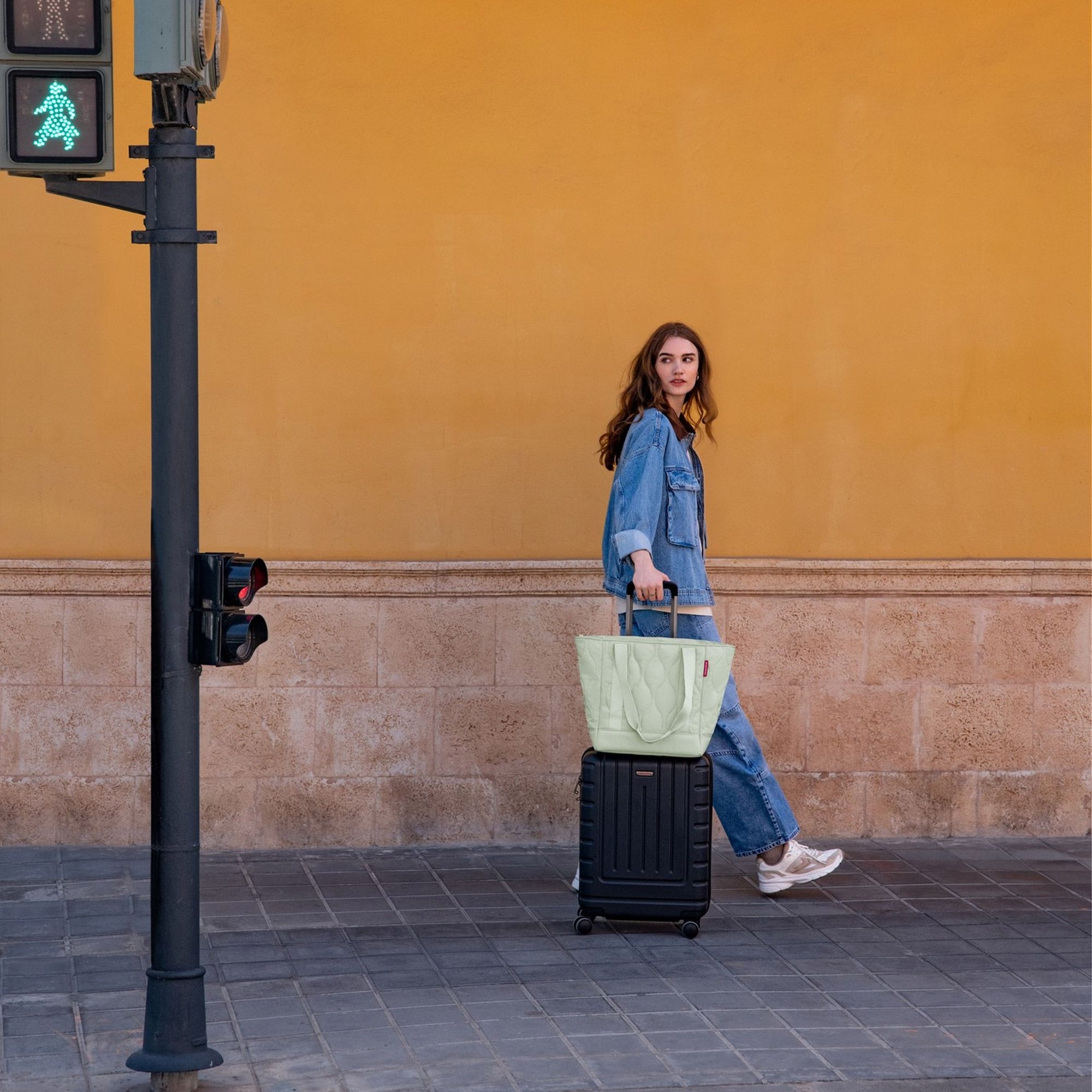 reisenthel - travelshopper - puffer iced matcha