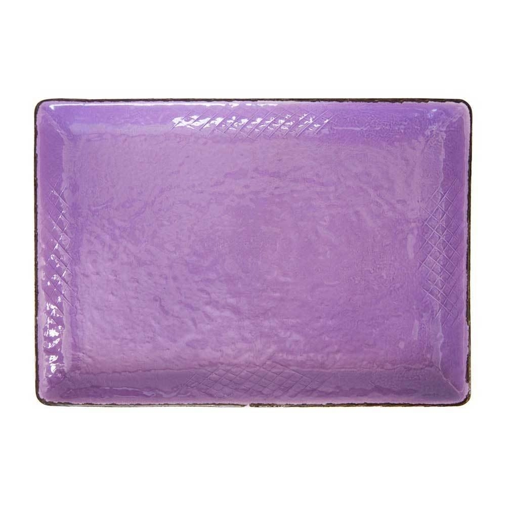 Arcucci - Schale Rechteckig 32 x 26 cm - Lila
