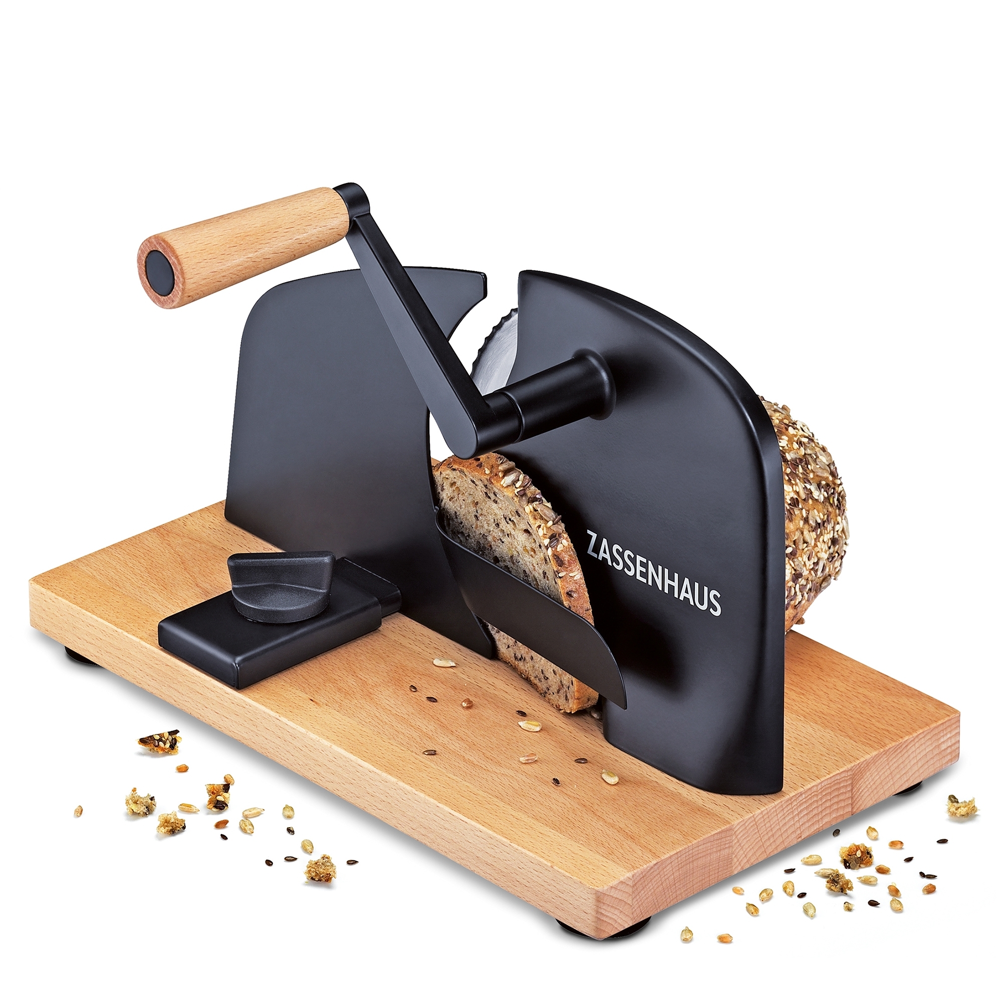 Zassenhaus - Bread Slicer - PURE - black