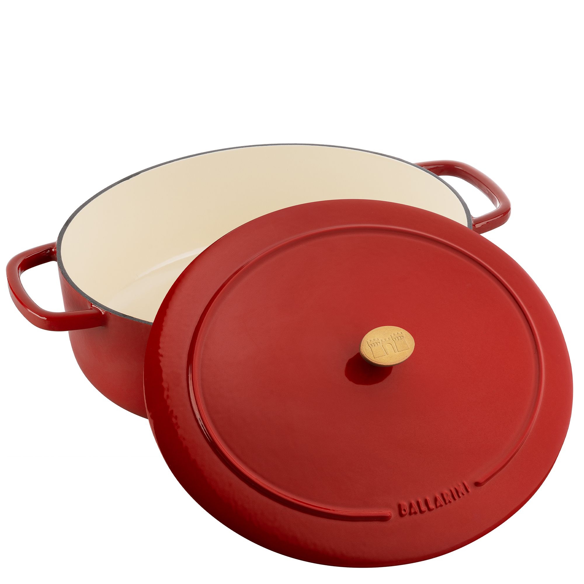 BALLARINI - Cocotte | Bellamonte | 37 cm | oval | Rot