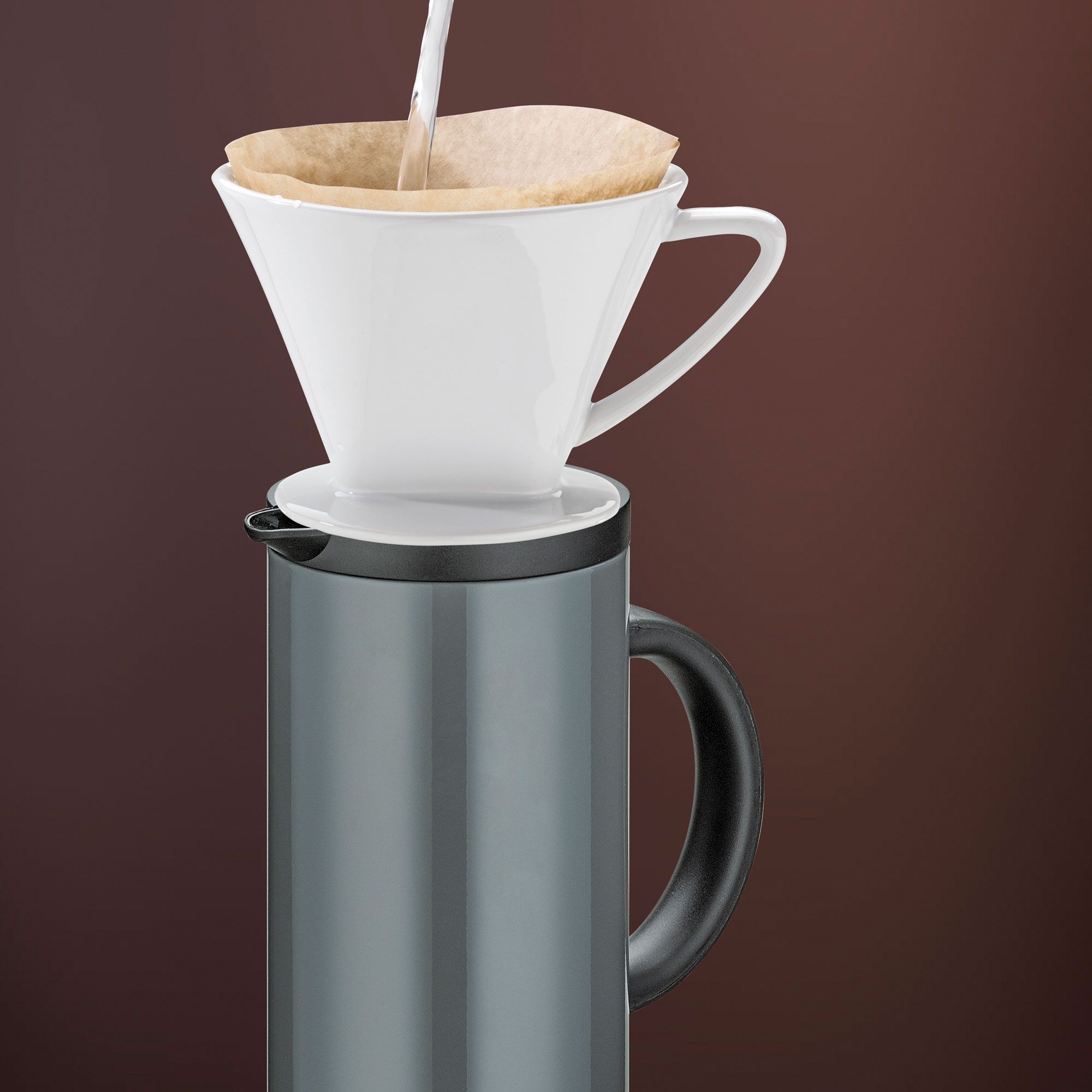 cilio - Isolierkanne FIRENZE - cool grey