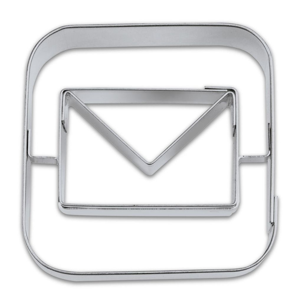 Städter - Cookie cutter - App-Cutter mail - 6,5 cm Städter - Cookie cutter - App-Cutter mail - 6,5 cm