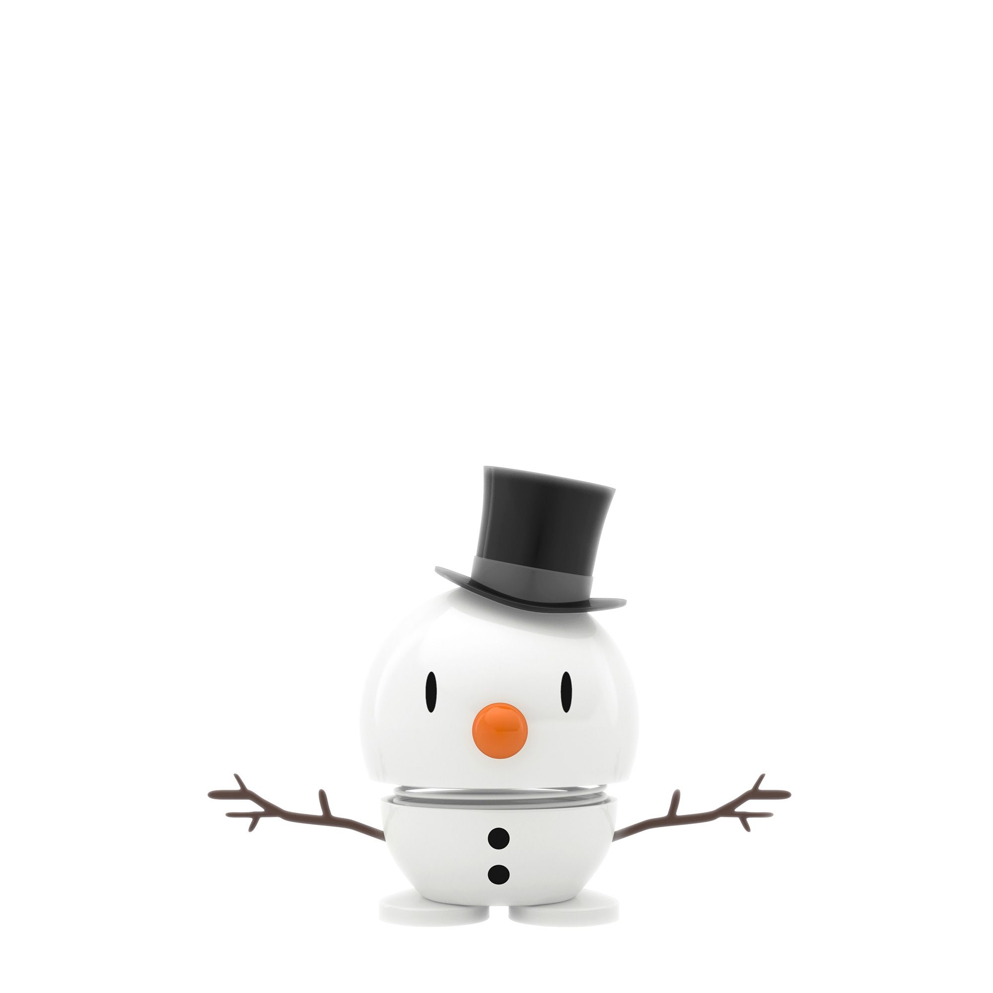 Hoptimist - Snowman - White - S
