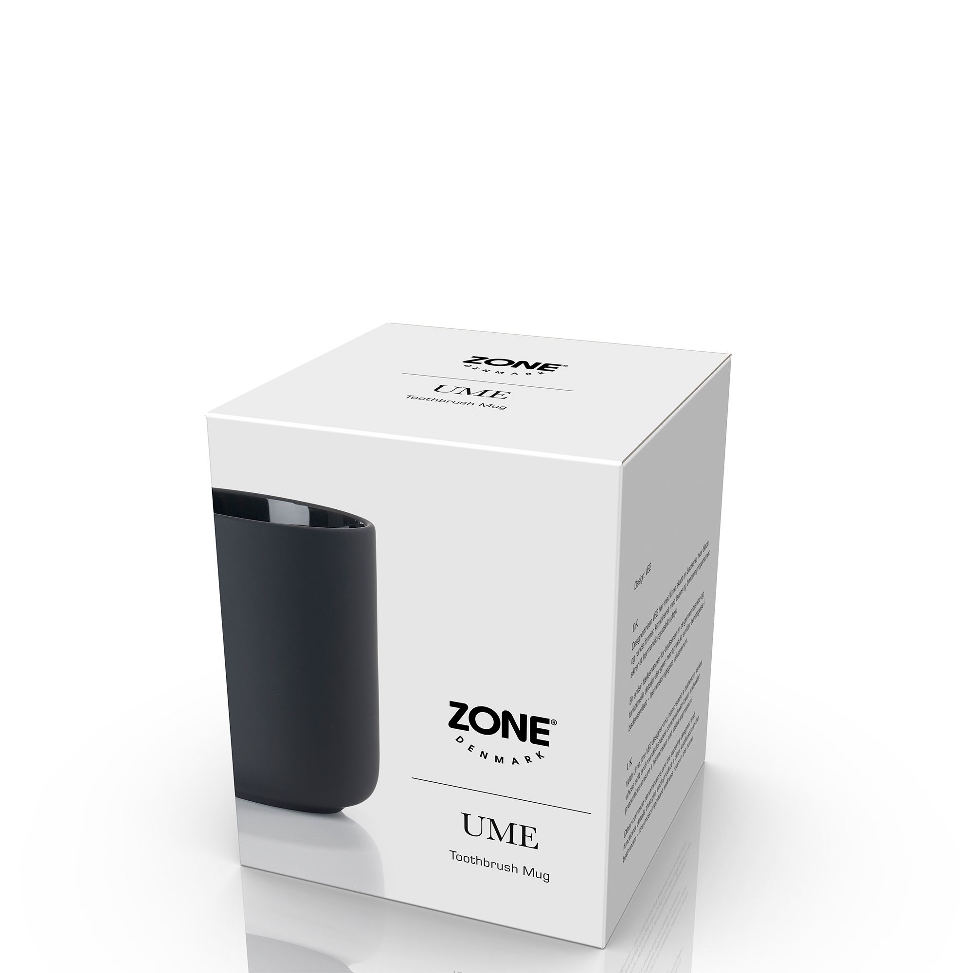 Zone - Ume Toothbrush Cup - Black