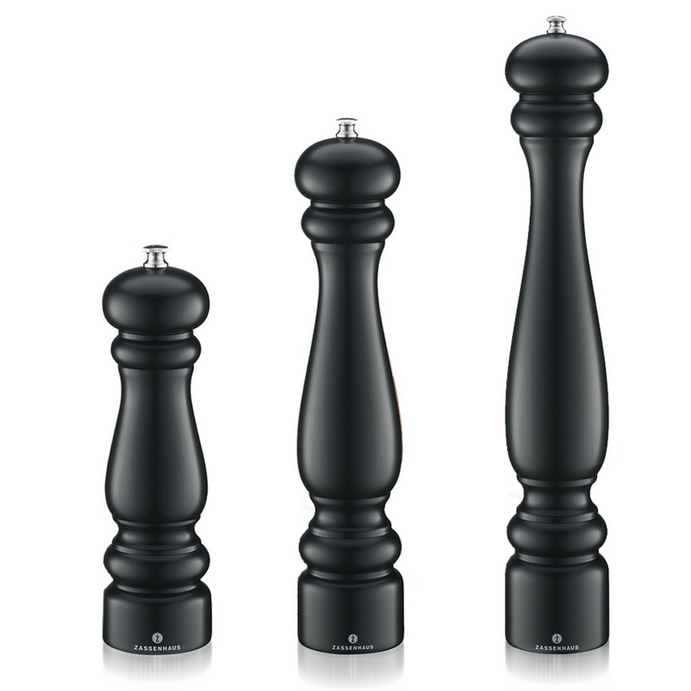 Zassenhaus - pepper mill - POTSDAM - 20 cm - beech black