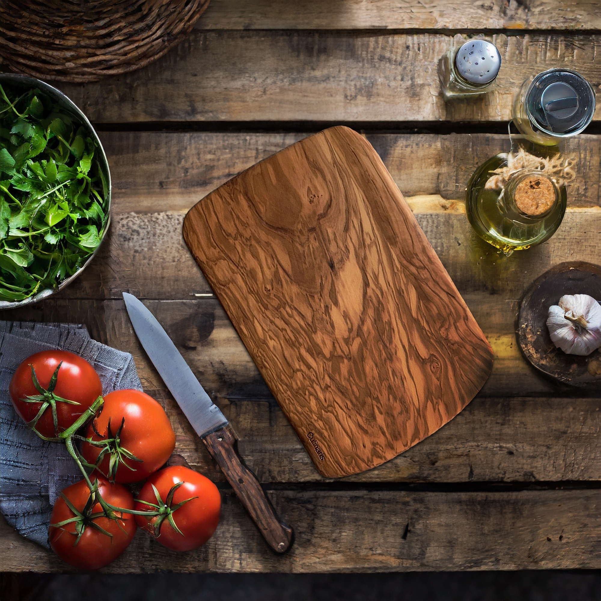 Cutting board - Olive wood - 30 x 20 cm | Culinaris Cutting board - Olive wood - 30 x 20 cm | Culinaris
