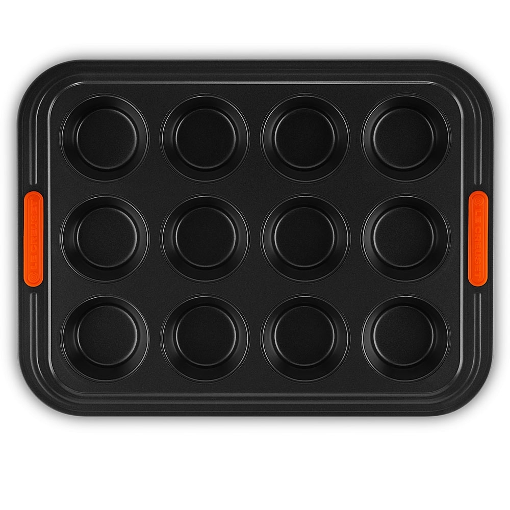 Le Creuset - 12 Cup Muffin Tray - 40 x 30 cm Le Creuset - 12 Cup Muffin Tray - 40 x 30 cm
