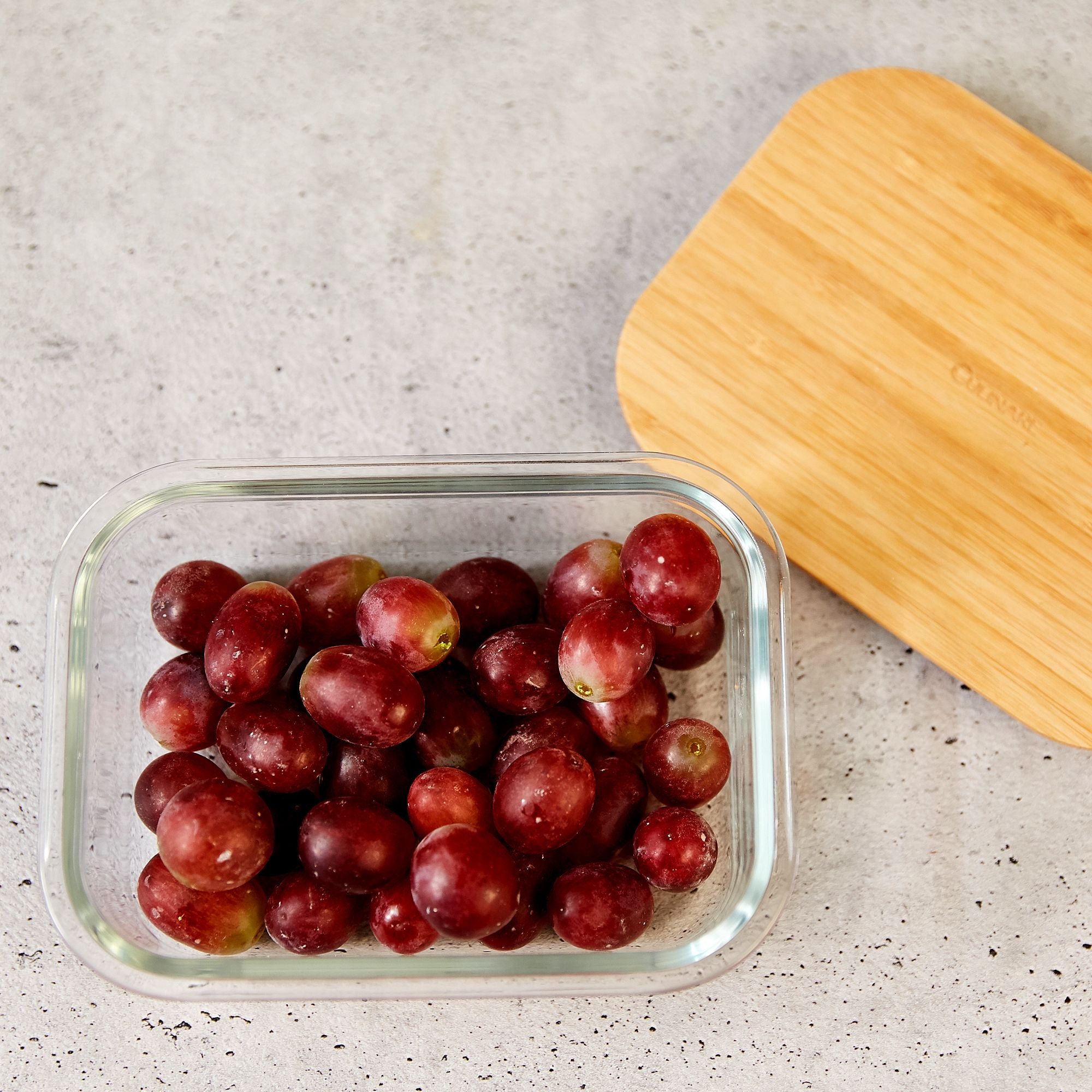 Culinare Naturals - Storage jars with bamboo lids - 640 ml