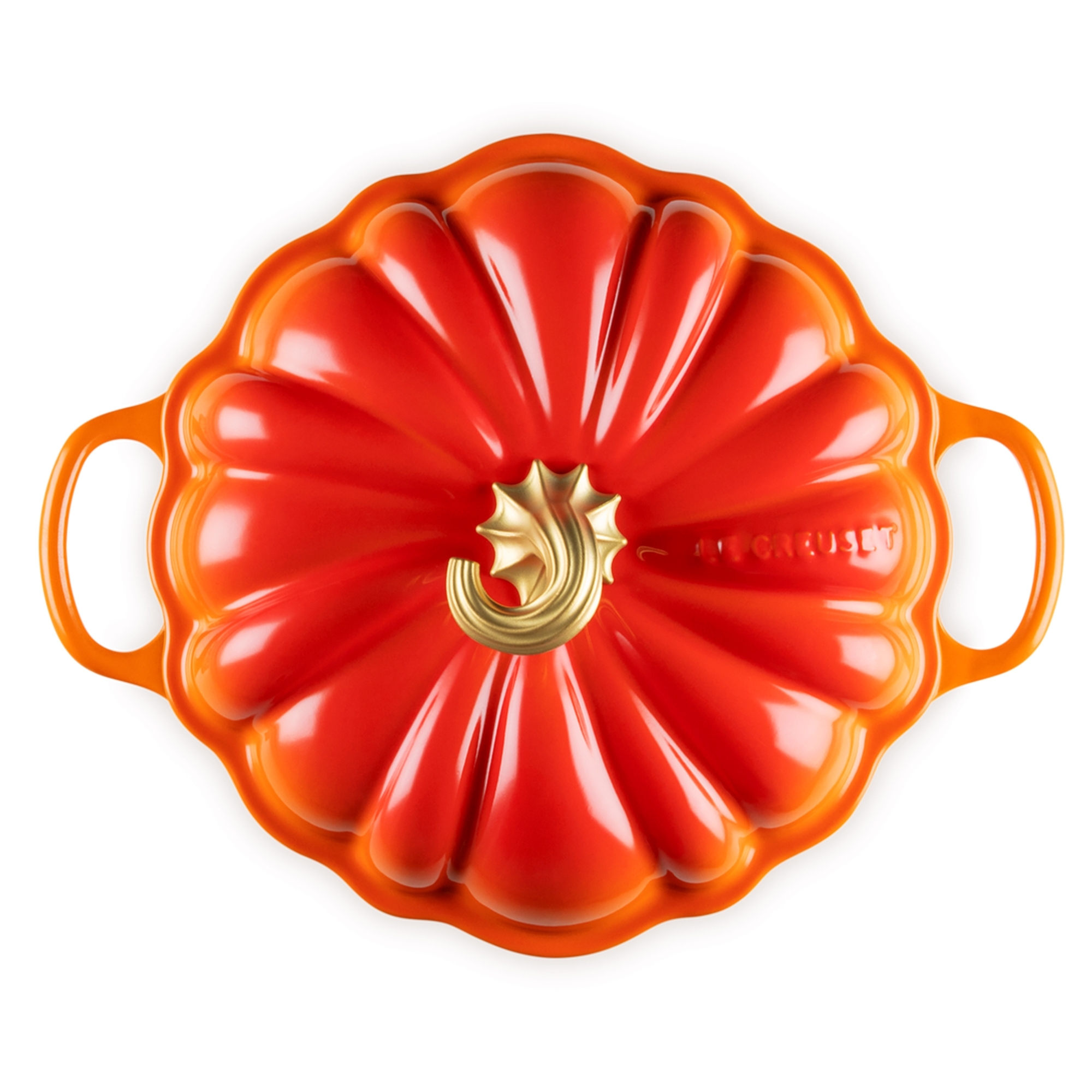 Le Creuset - Cast Iron Pumpkin Casserole 24 cm - Flame