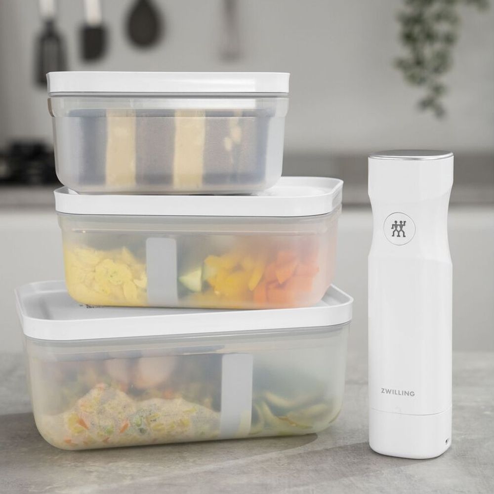 Zwilling - Fresh & Save Vakuum Lunchbox S, Kunststoff, Semitransparent-grau