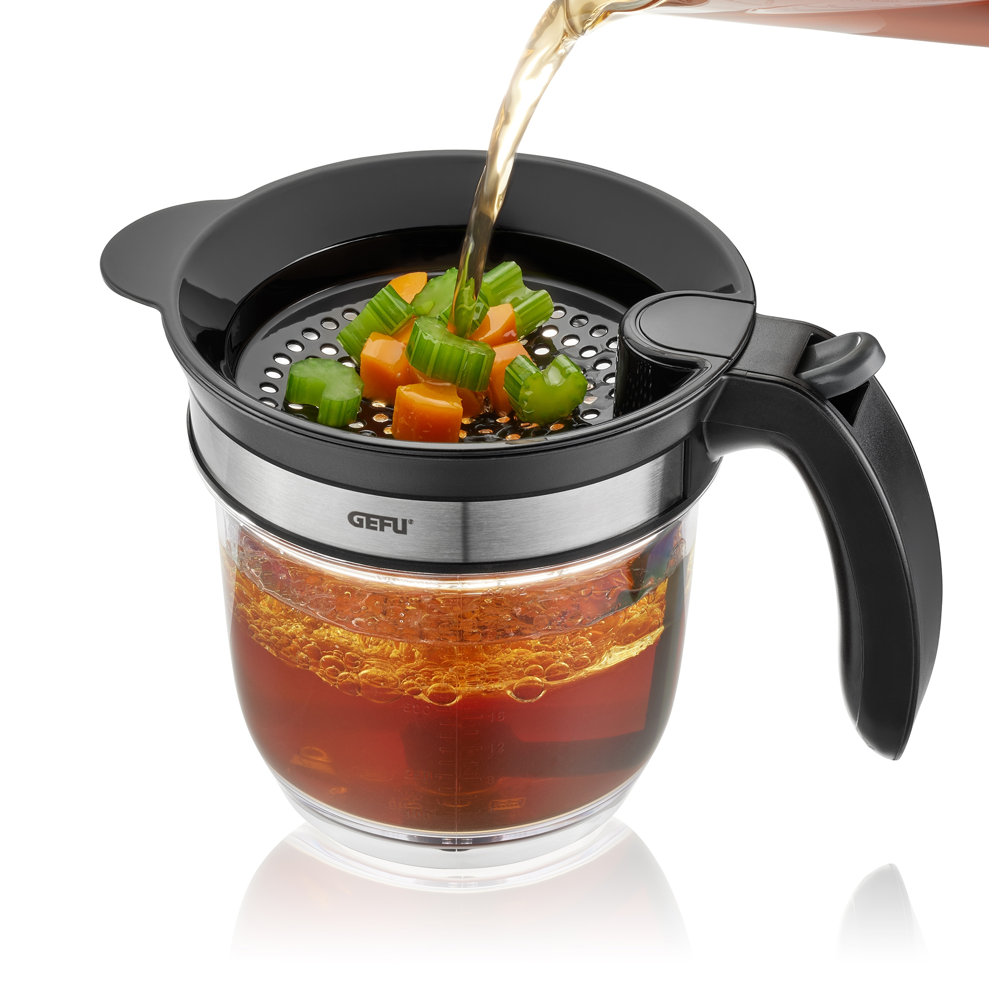 Gefu FLUIDO fat separator jug for stock and sauces