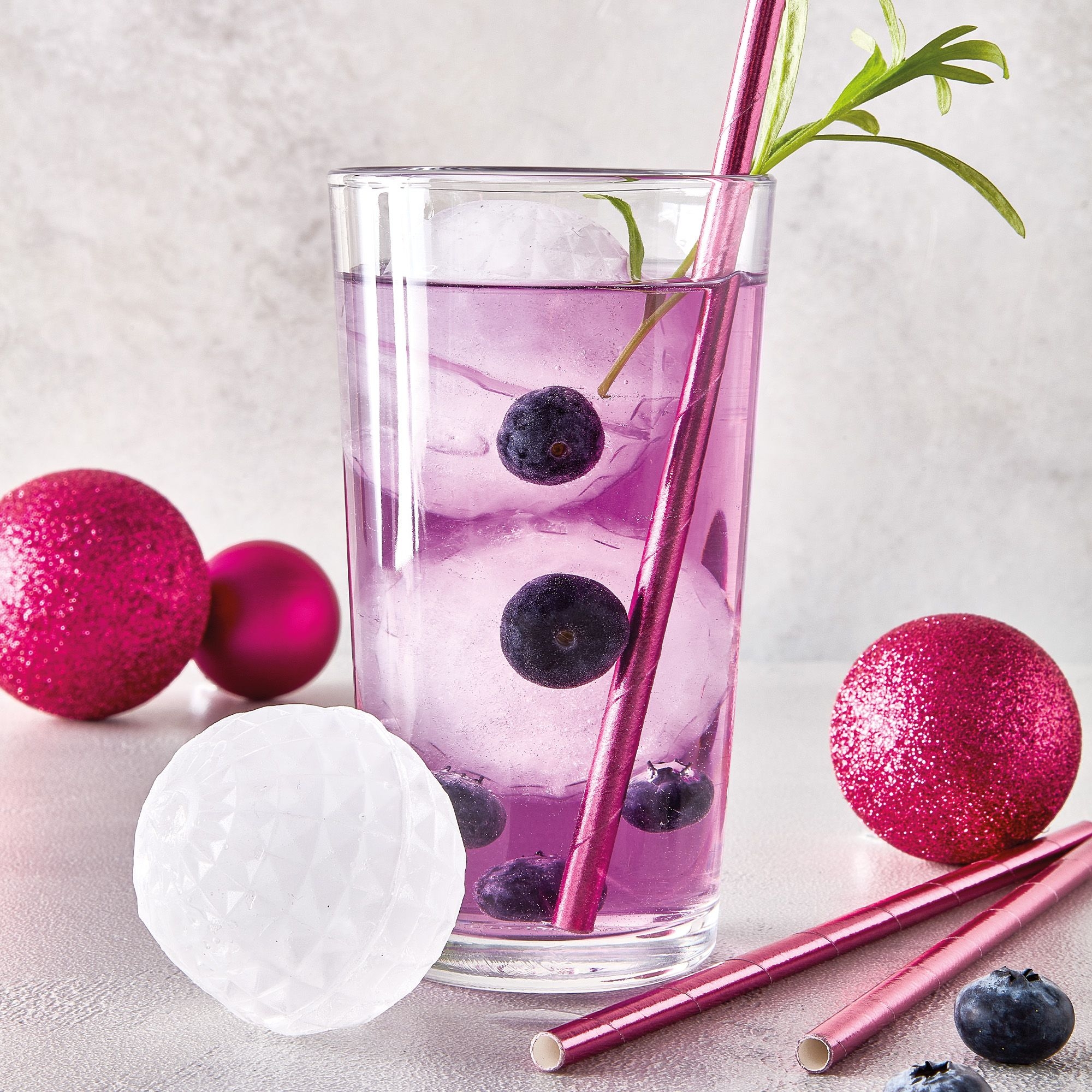 Birkmann - Ice cube mould disco ball - 4 pieces